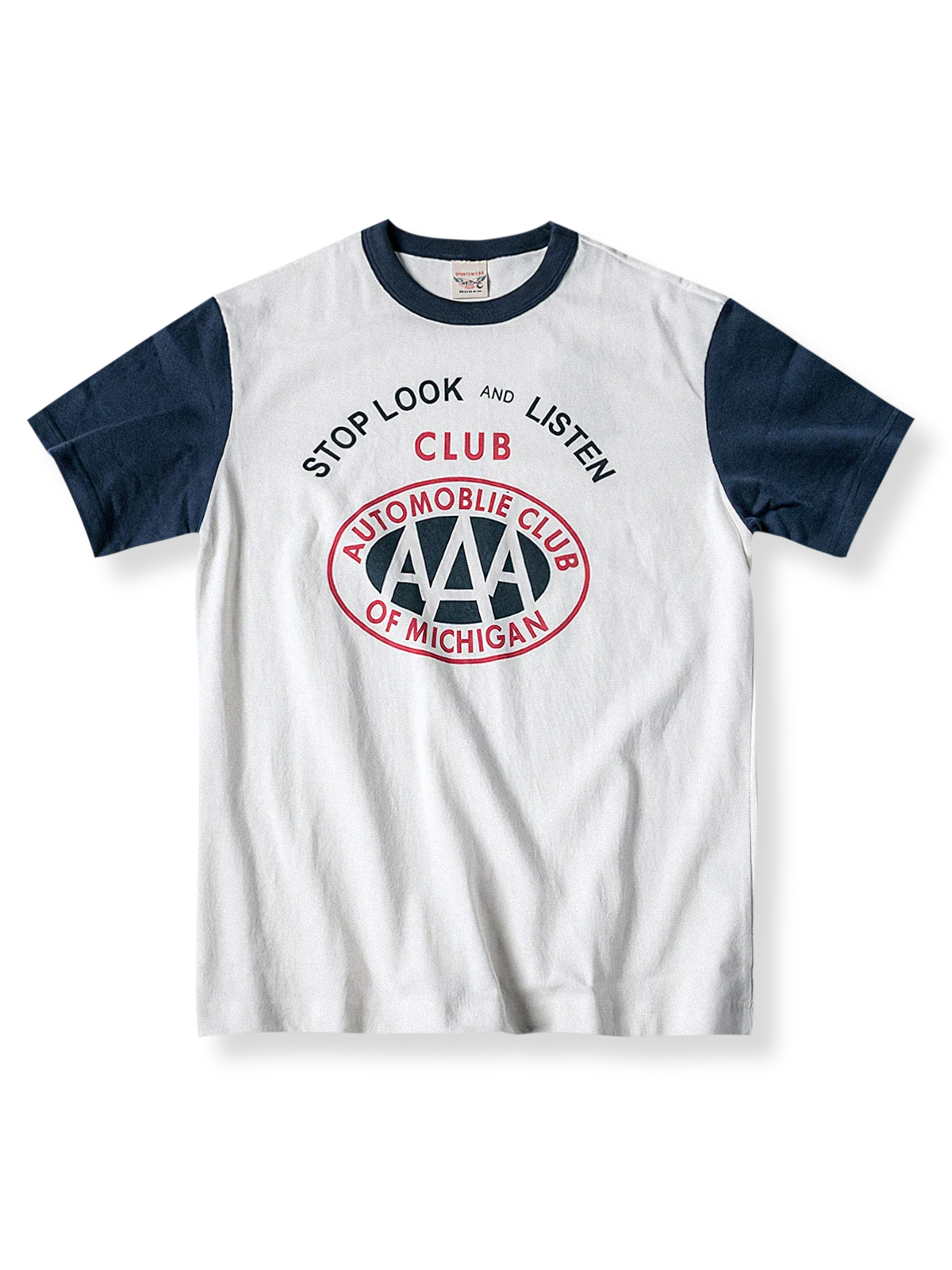 ヴィンテージ風ラグランTシャツ