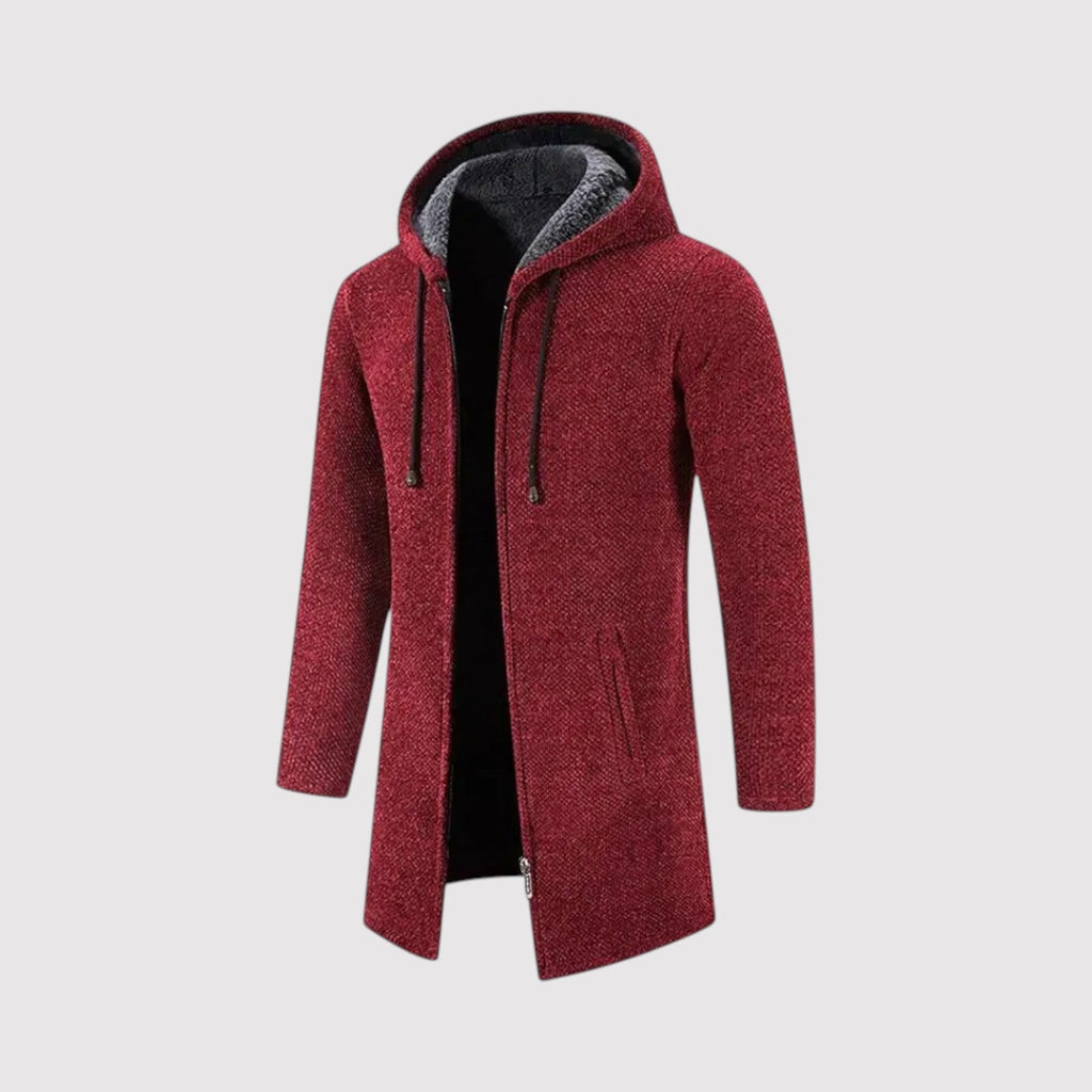 ノルドフーディーロングジャケット