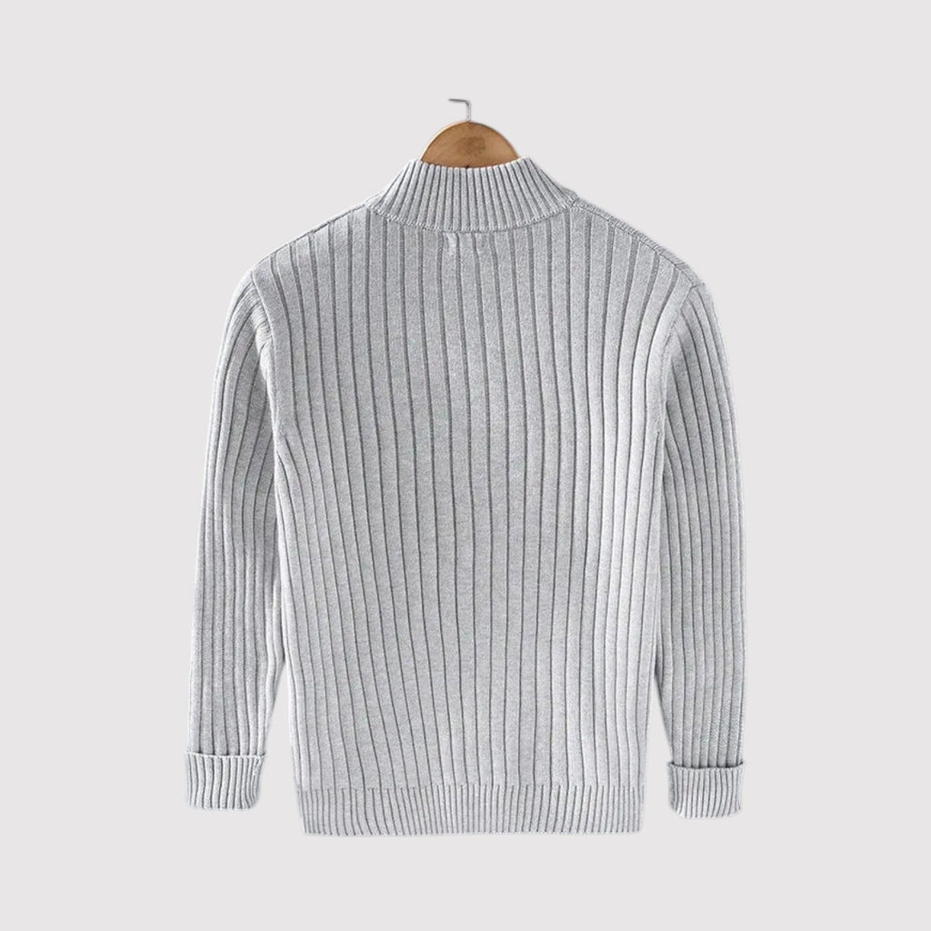 ユウト リブニット カーディガン