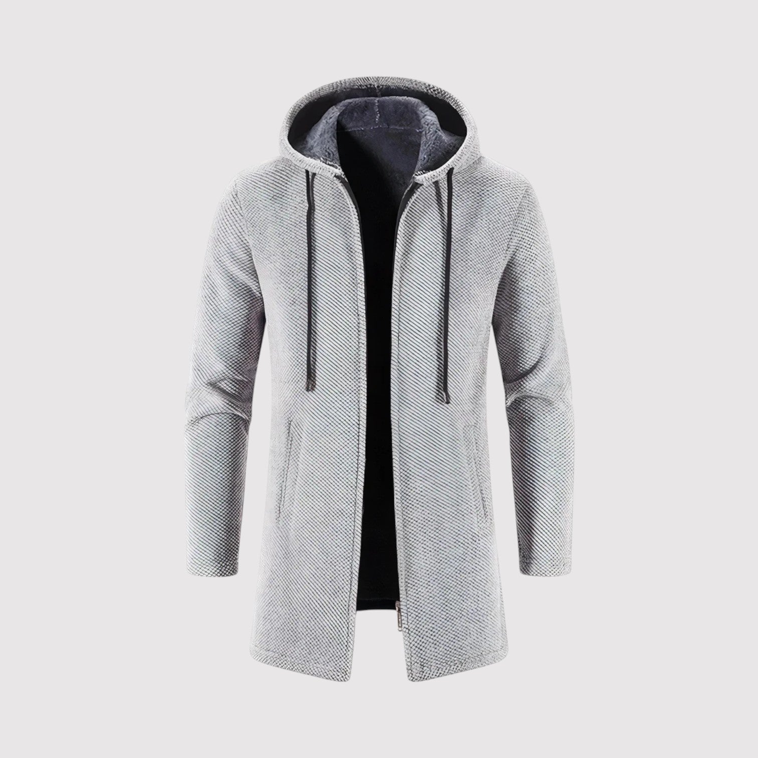 ノルドフーディーロングジャケット