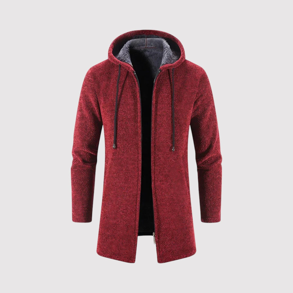 ノルドフーディーロングジャケット