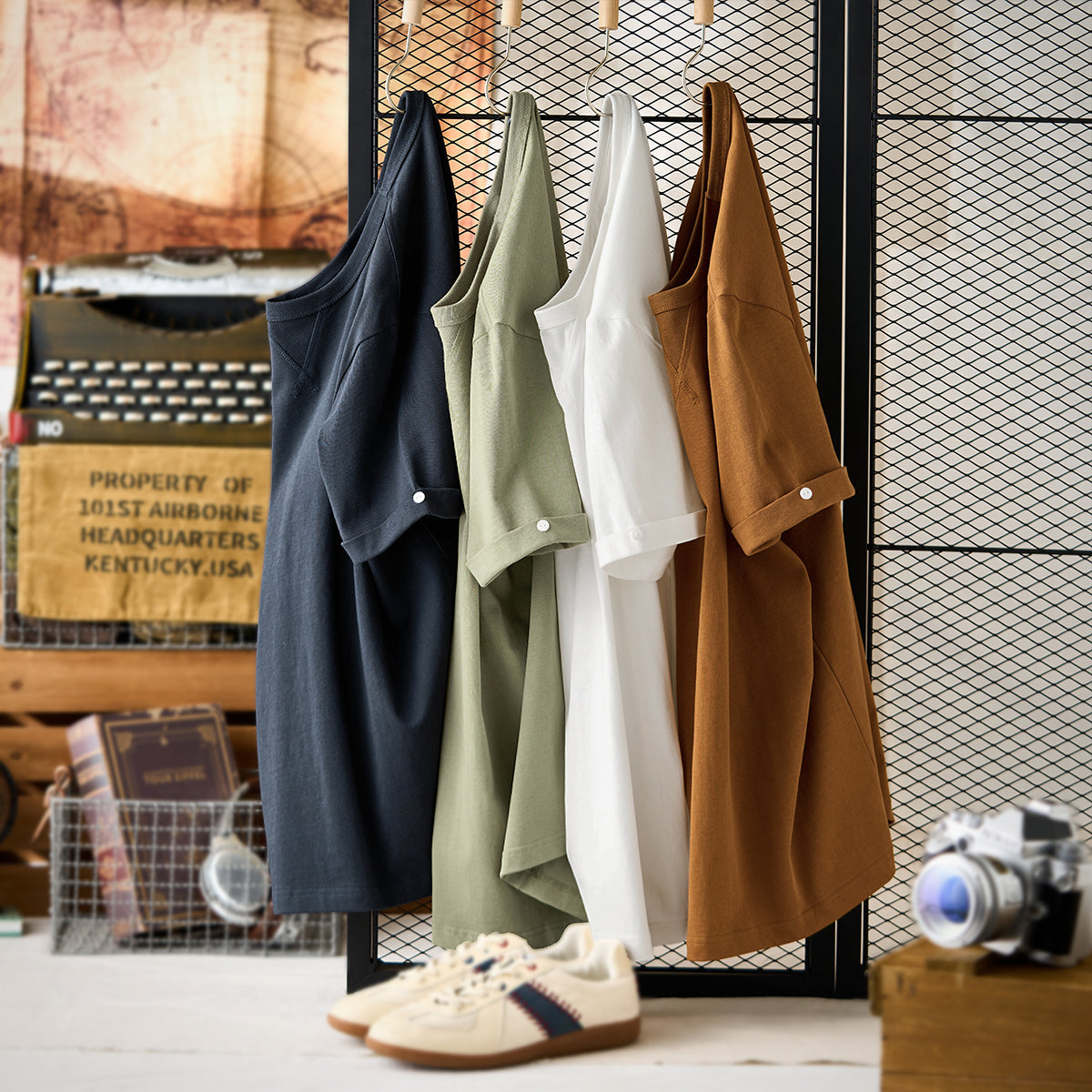 カイト クラフト クルーネックTシャツ