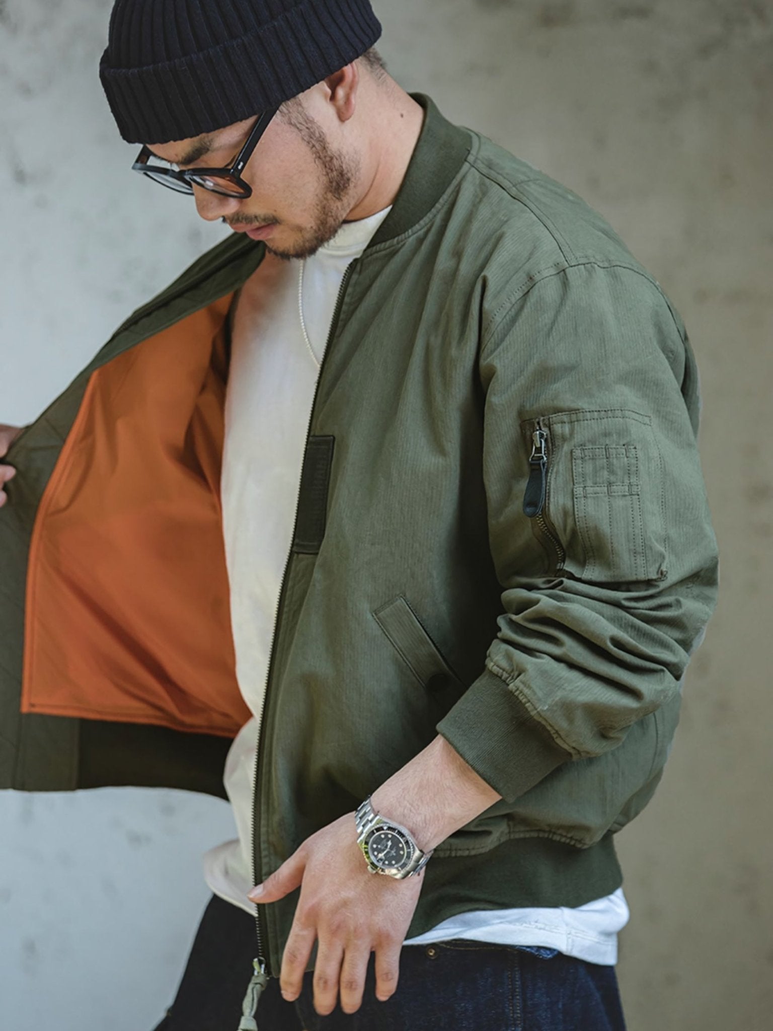 マコト フライト ボンバージャケット