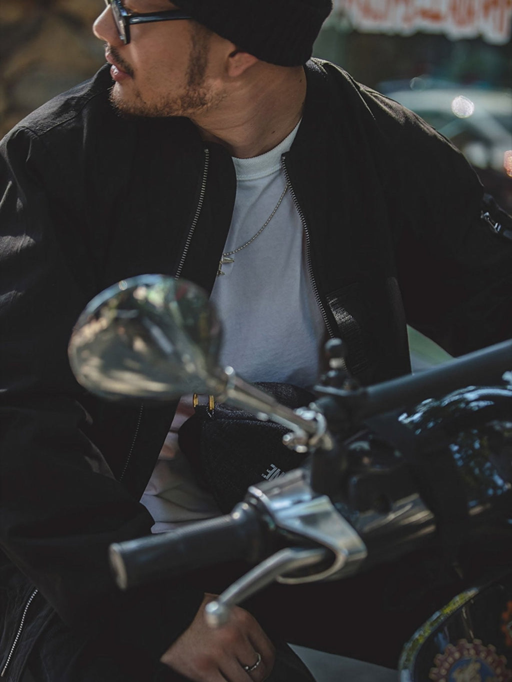 マコト フライト ボンバージャケット