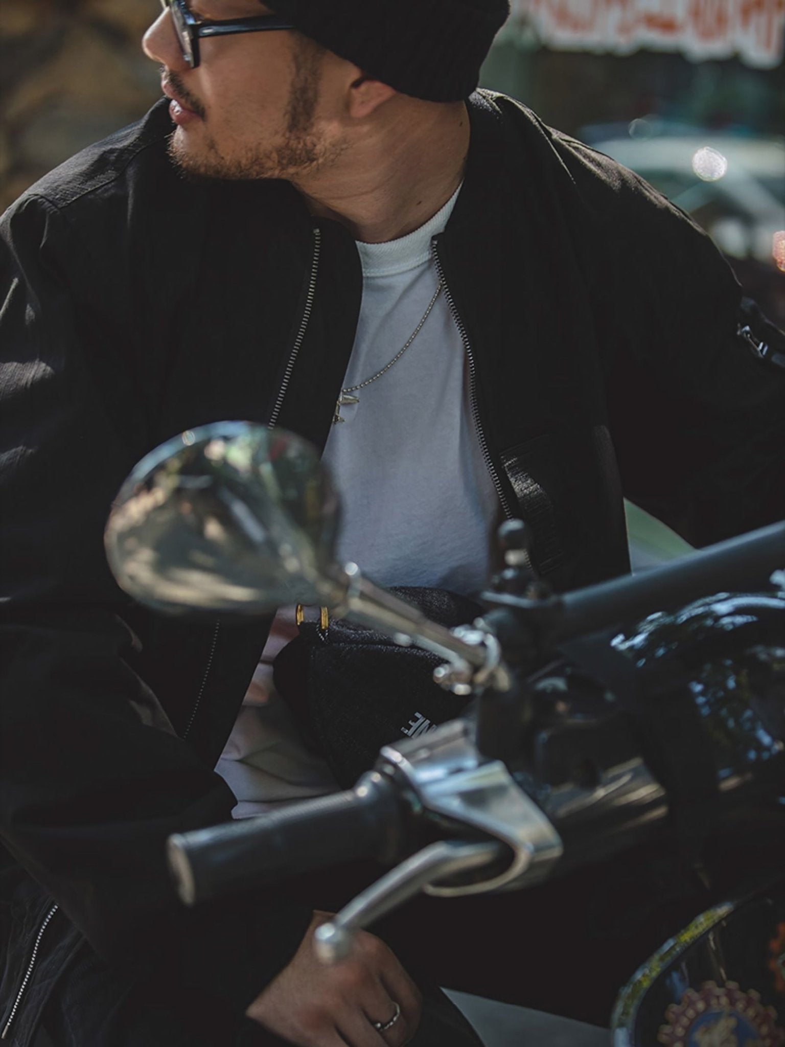 マコト フライト ボンバージャケット