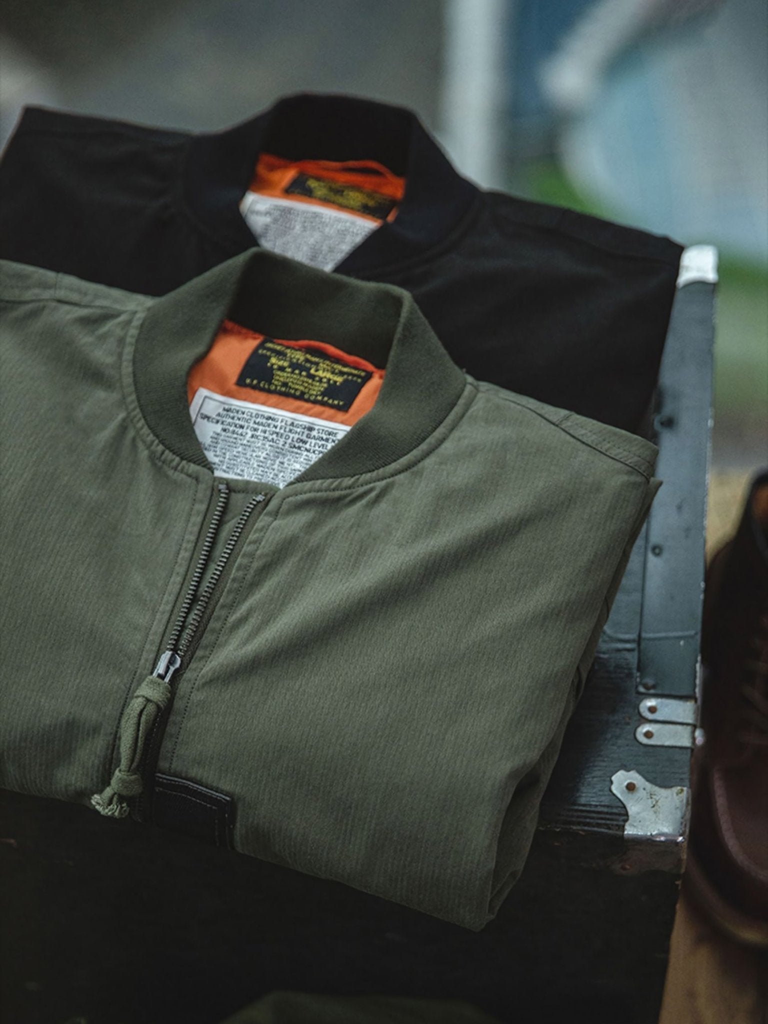 マコト フライト ボンバージャケット