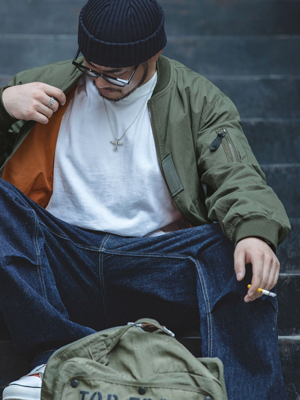 マコト フライト ボンバージャケット