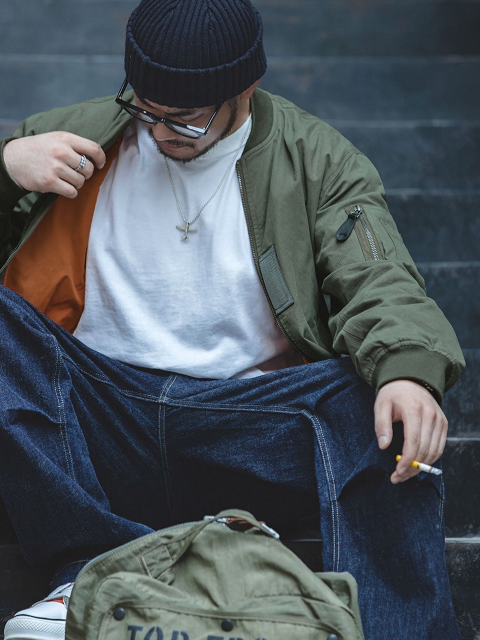 マコト フライト ボンバージャケット