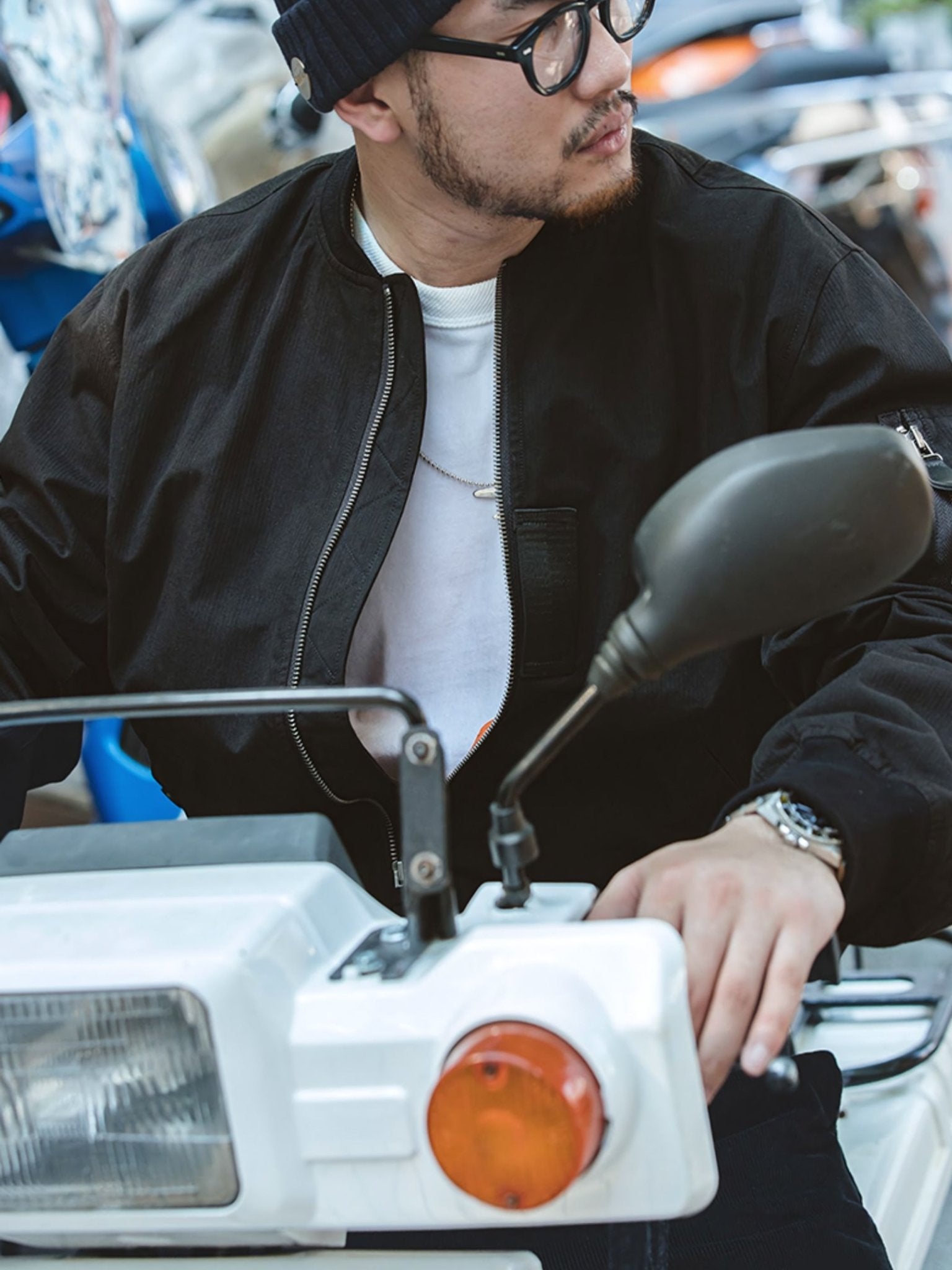 マコト フライト ボンバージャケット