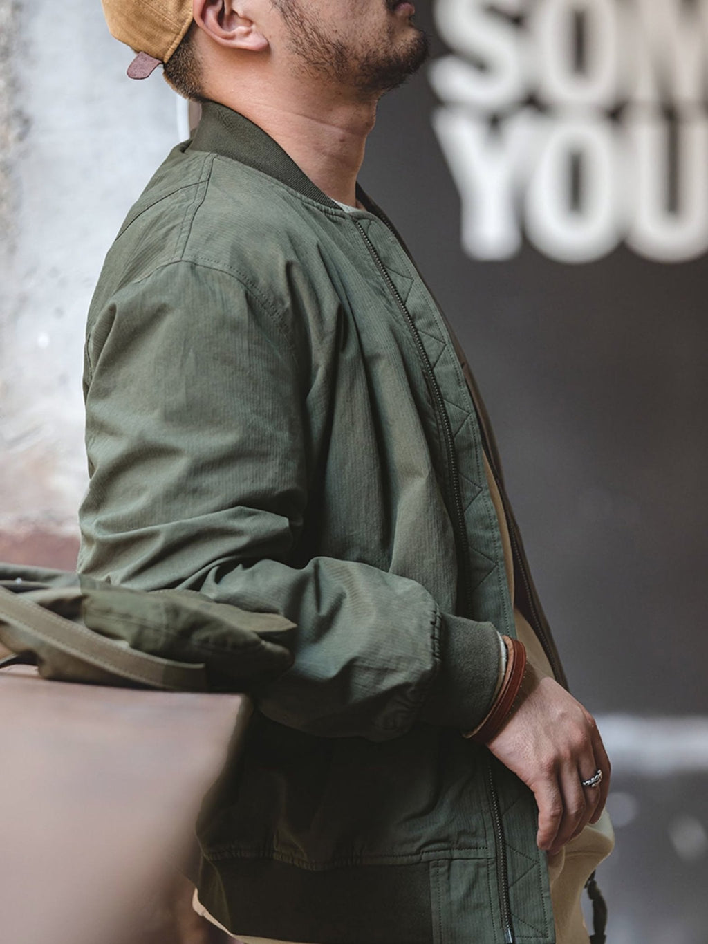 マコト フライト ボンバージャケット