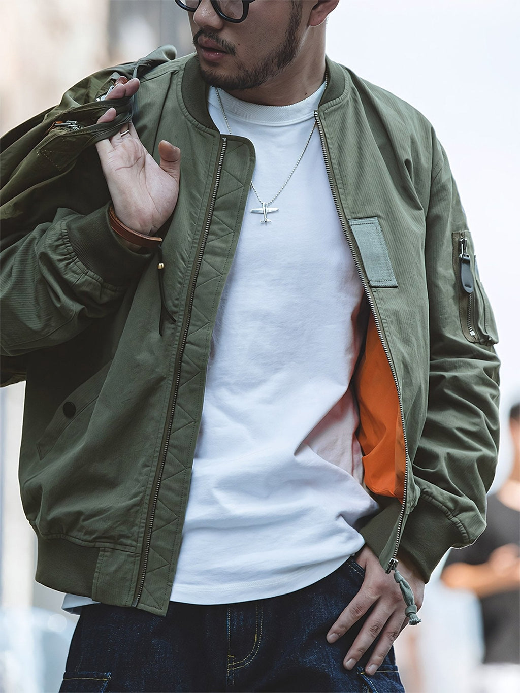 マコト フライト ボンバージャケット