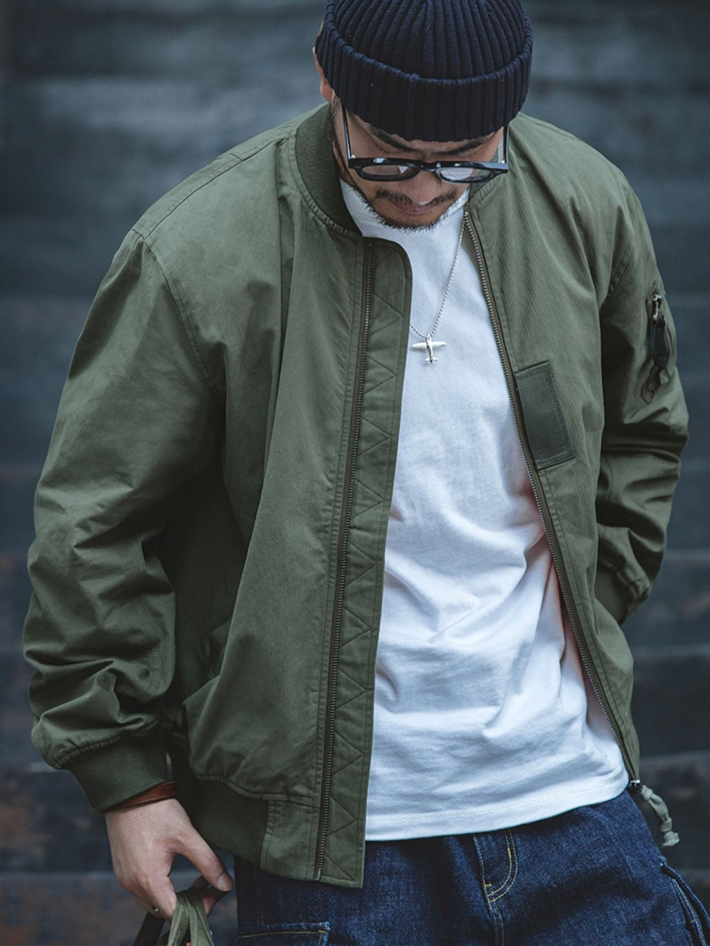 マコト フライト ボンバージャケット