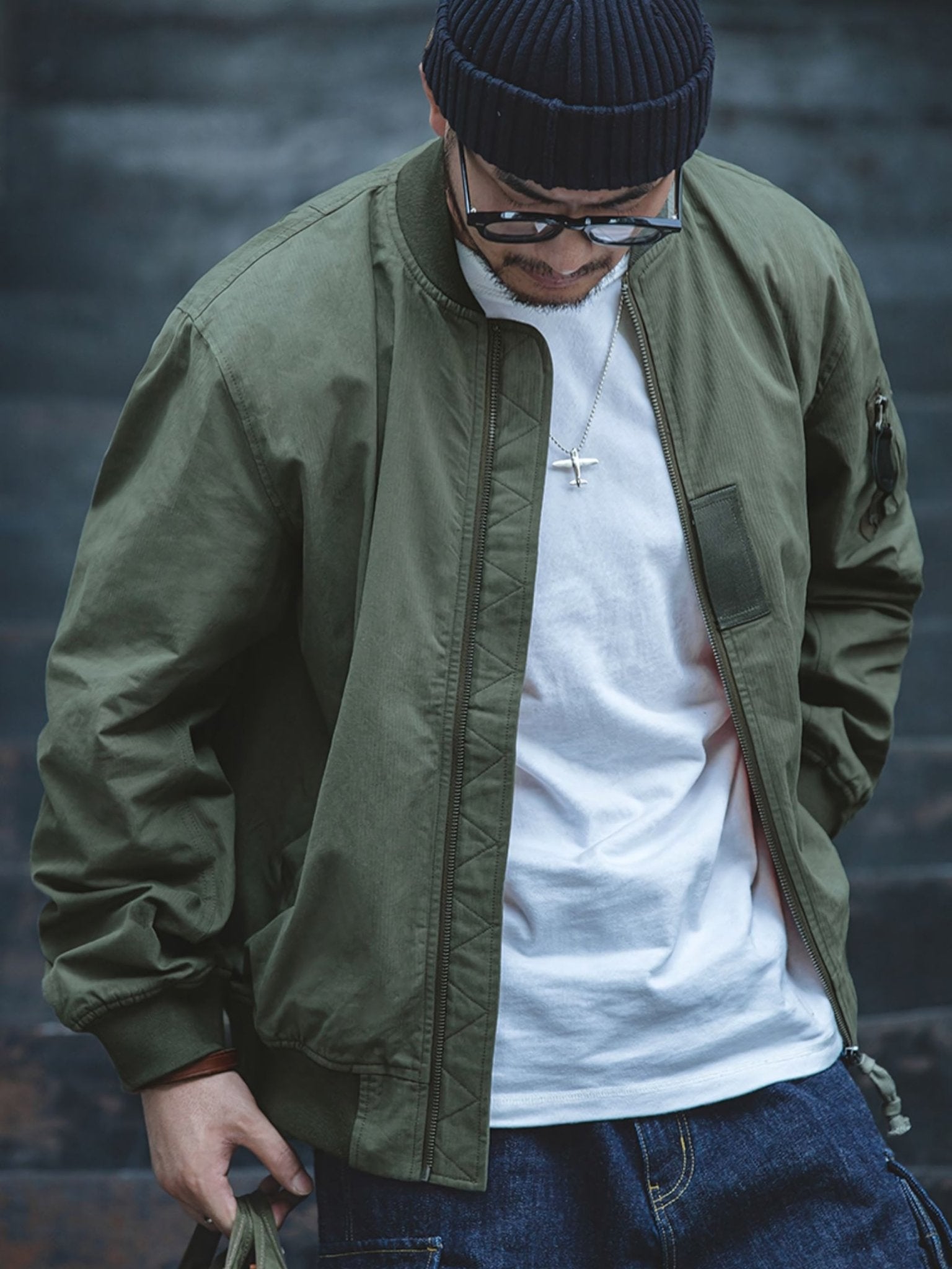 マコト フライト ボンバージャケット