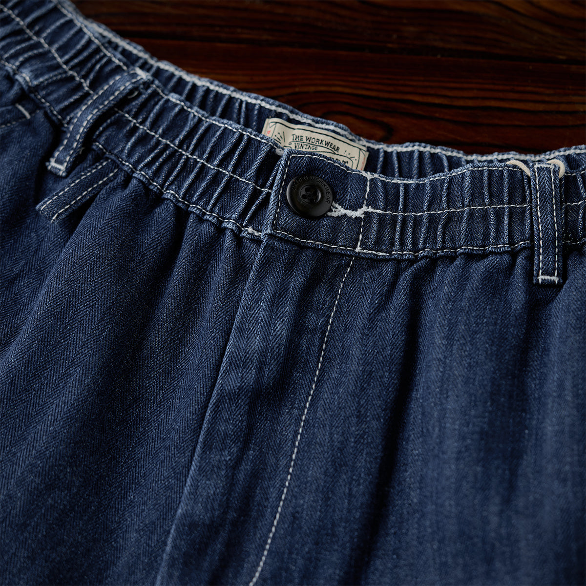 カズ ユーティリティデニムパンツ