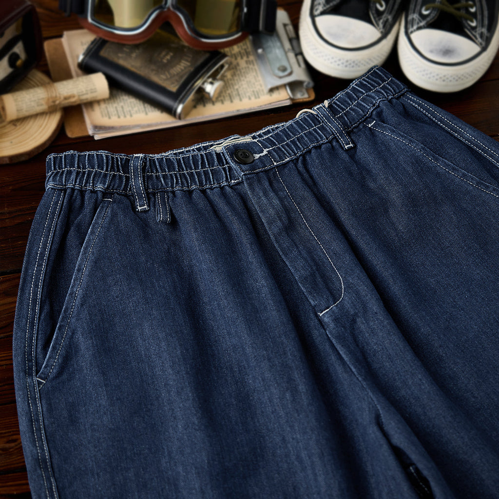 カズ ユーティリティデニムパンツ