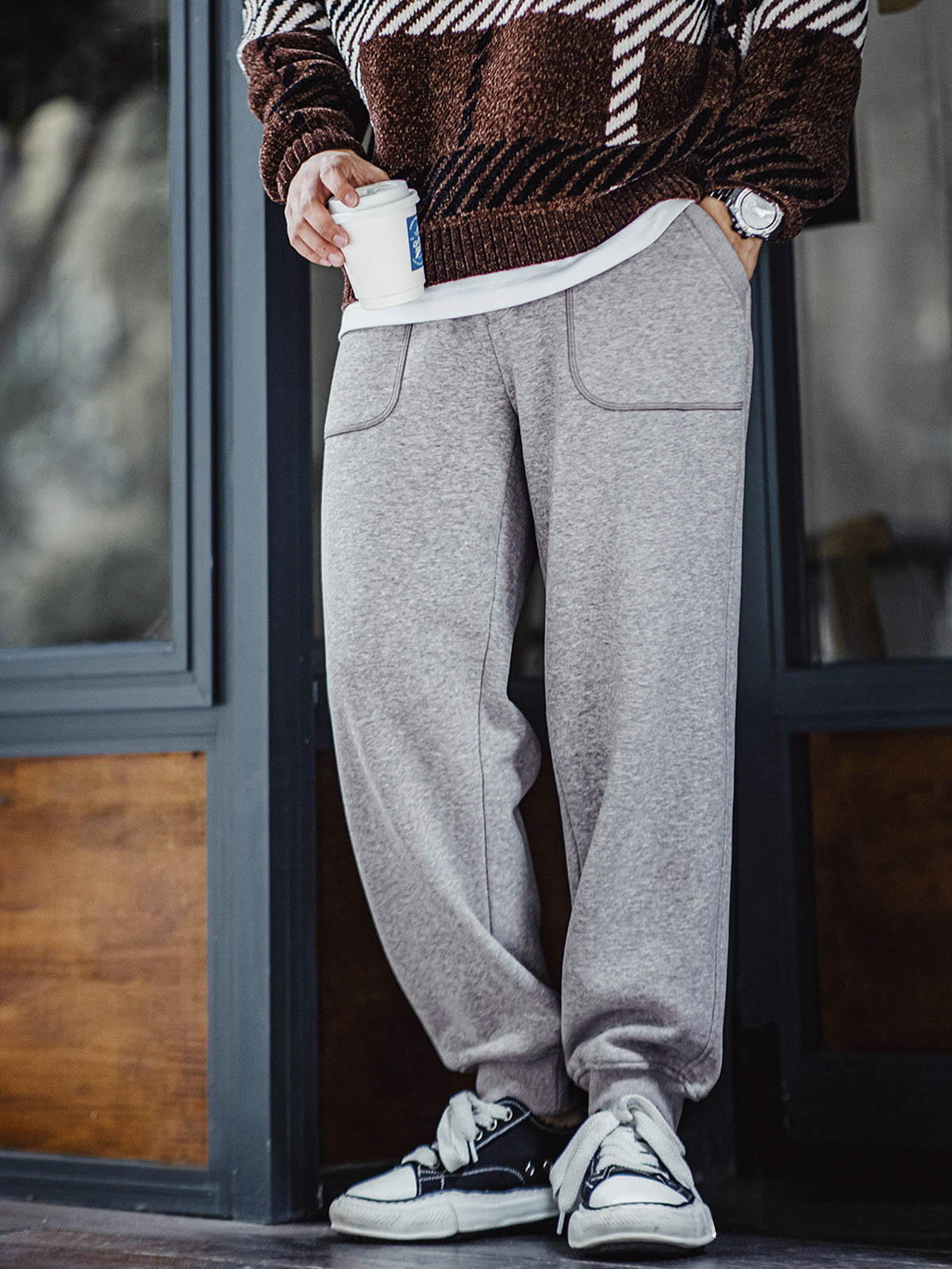 ヘビーフリースジョガーパンツ