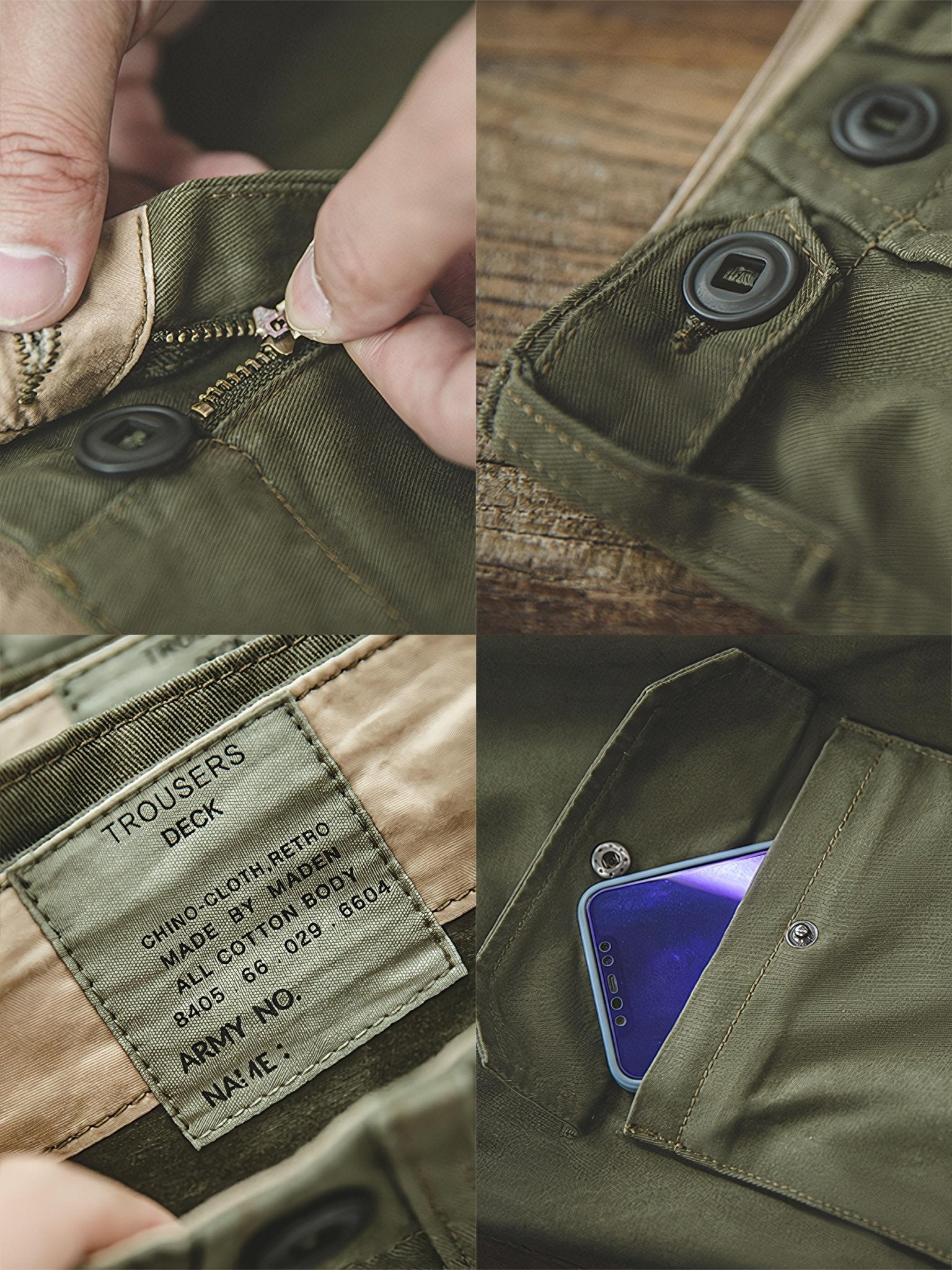 リクフィールドカーゴパンツ