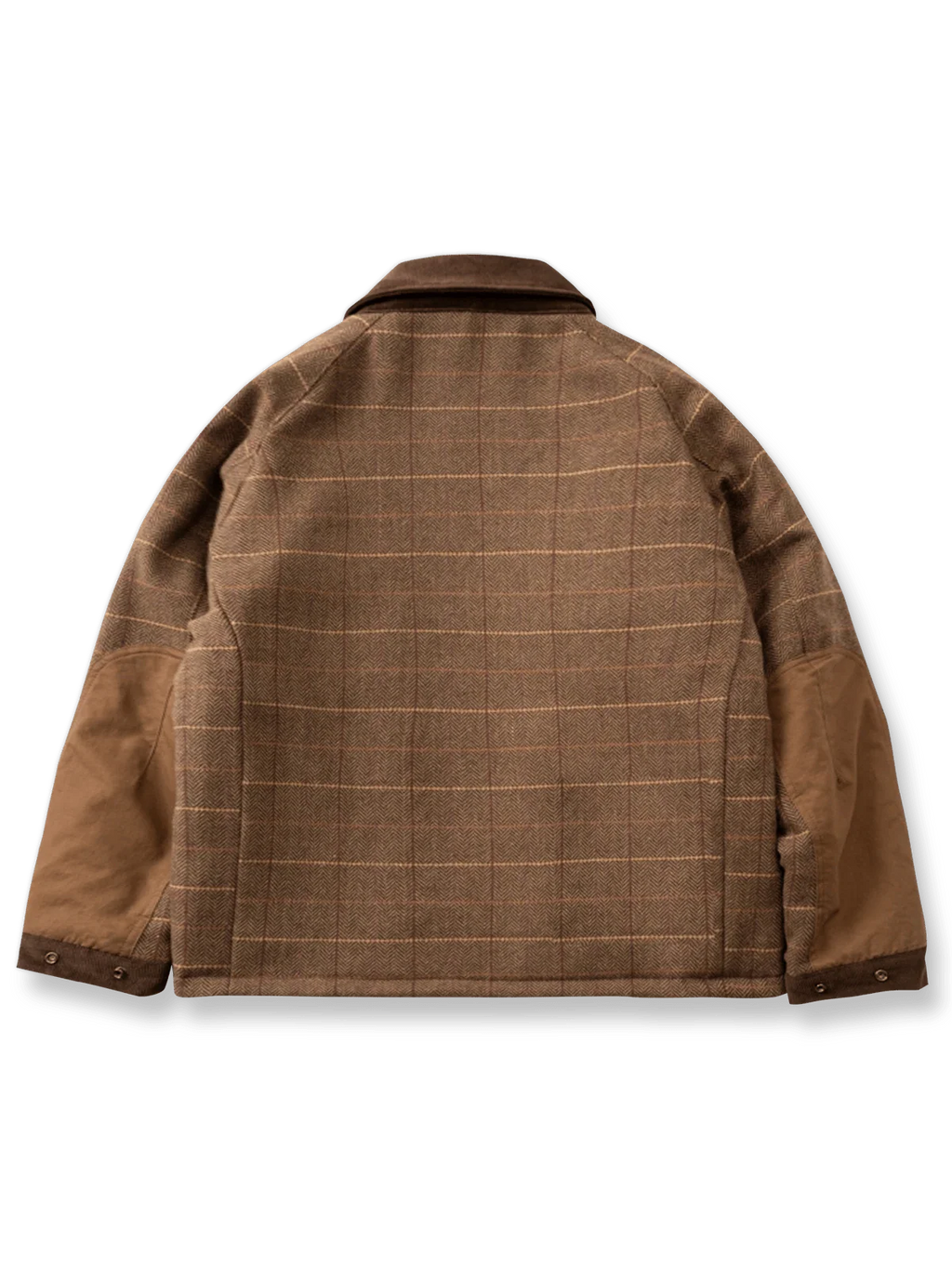 ブラウンセイジチェックジャケット