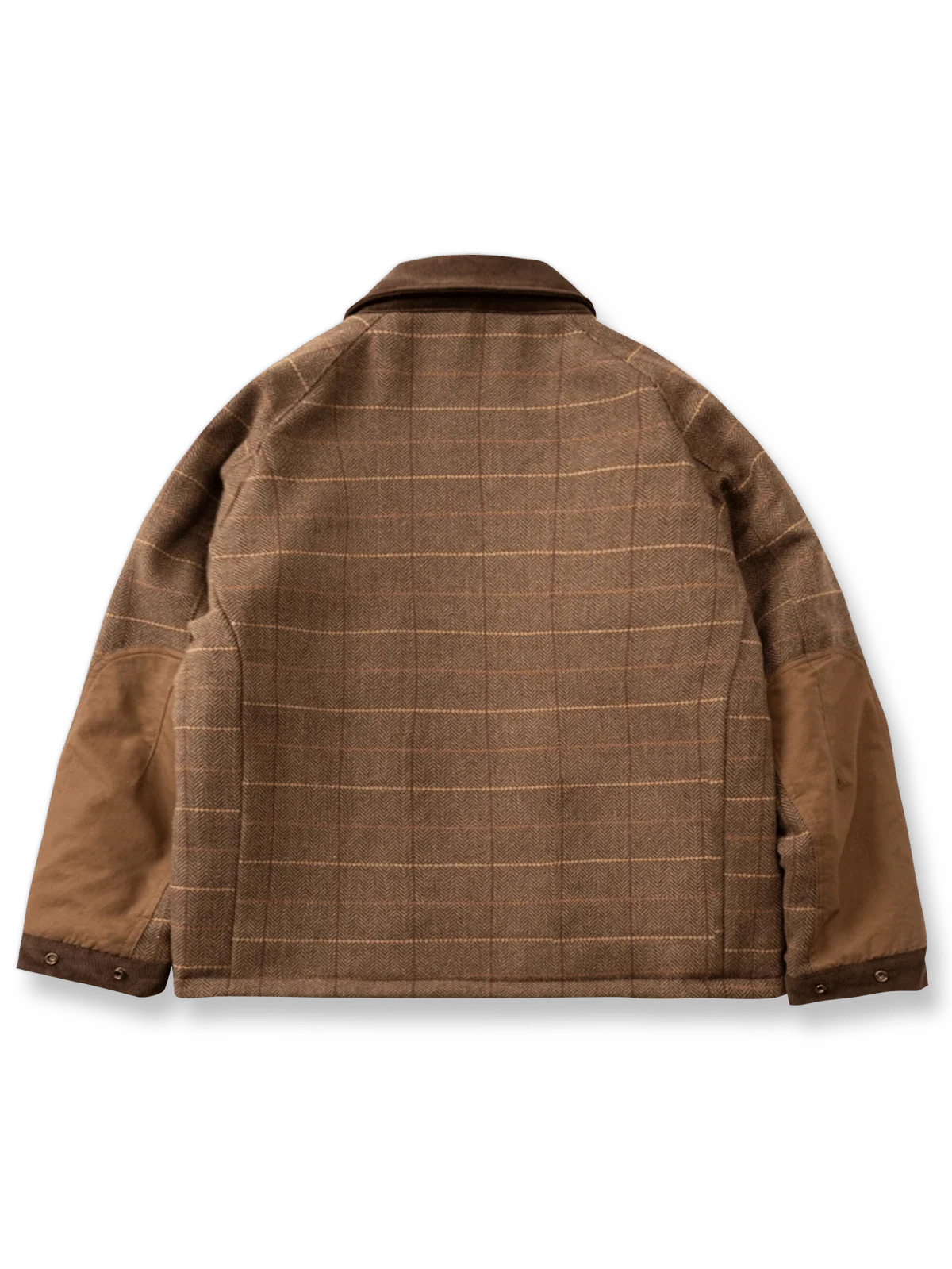 ブラウンセイジチェックジャケット