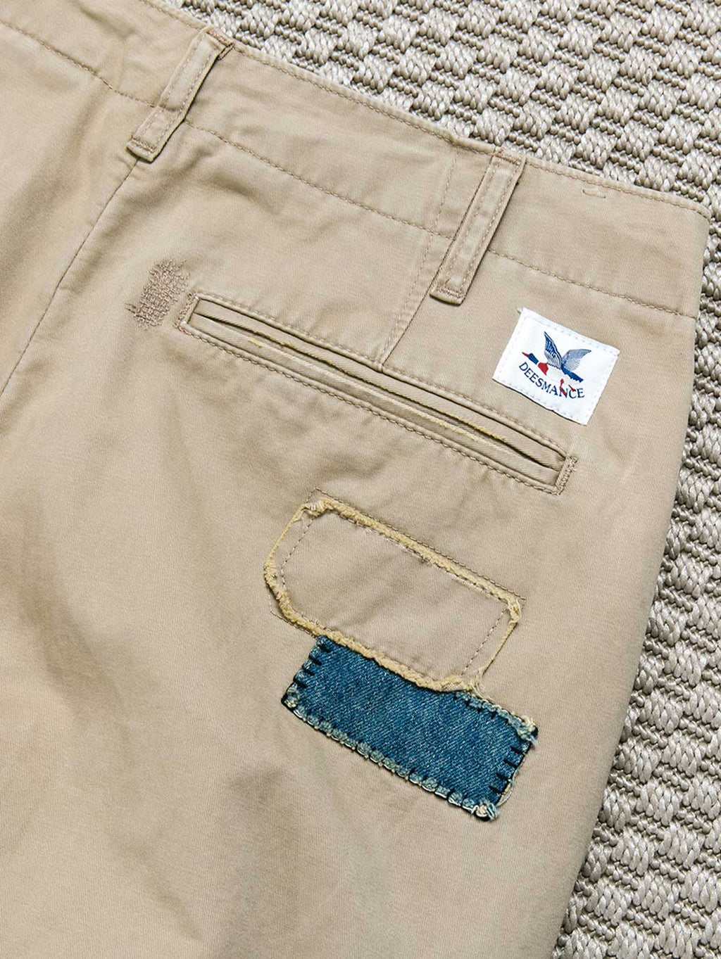 ソウ パッチワーク カーゴパンツ