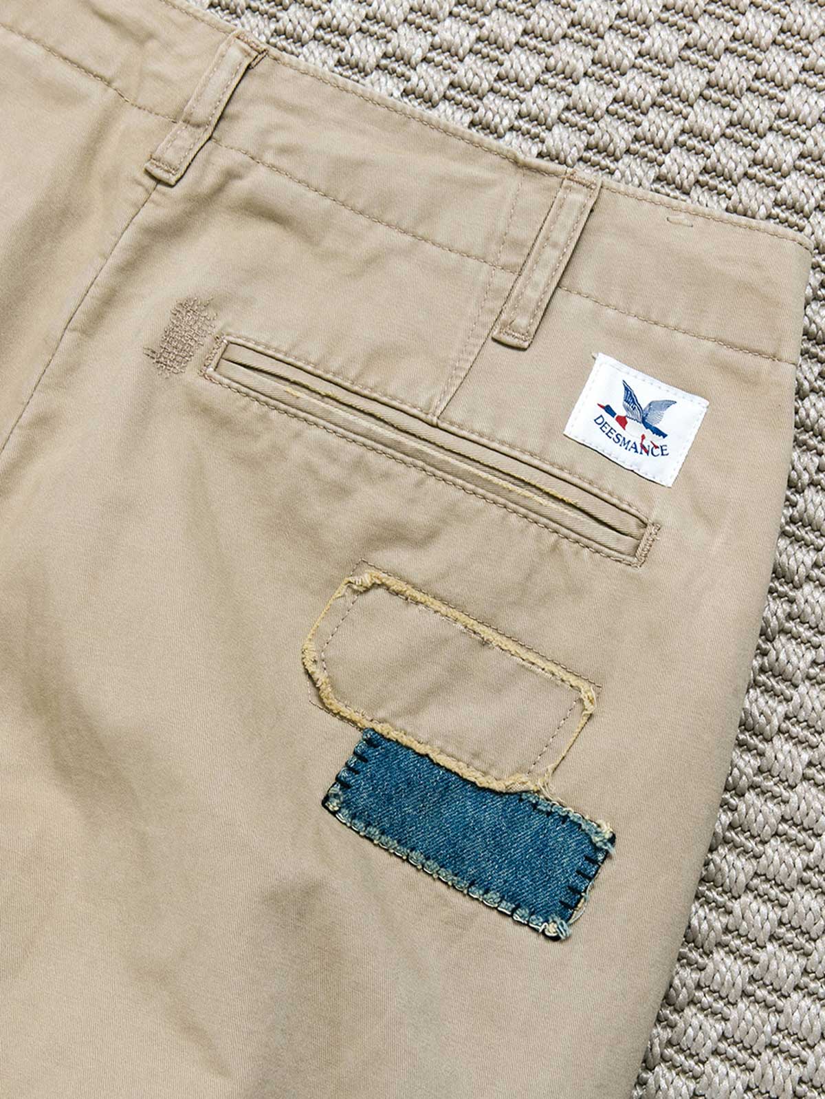 ソウ パッチワーク カーゴパンツ