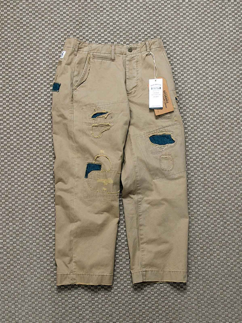 ソウ パッチワーク カーゴパンツ