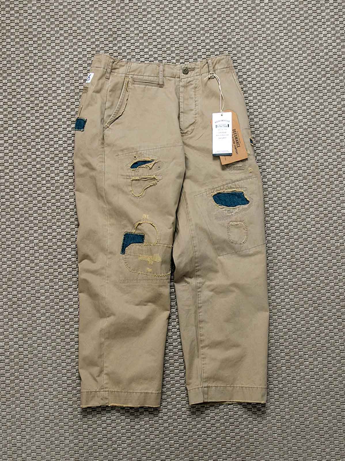 ソウ パッチワーク カーゴパンツ