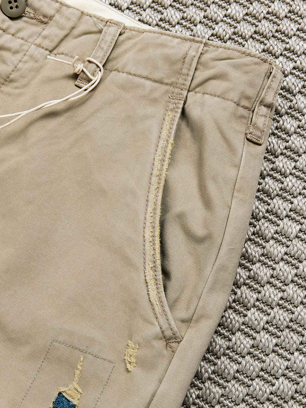 ソウ パッチワーク カーゴパンツ