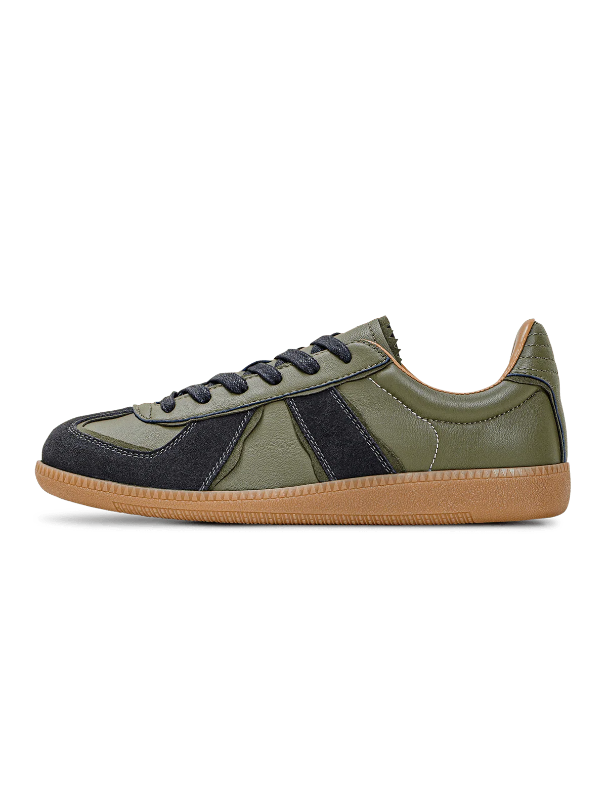 ハヤト オリーブ トレーナー スニーカー