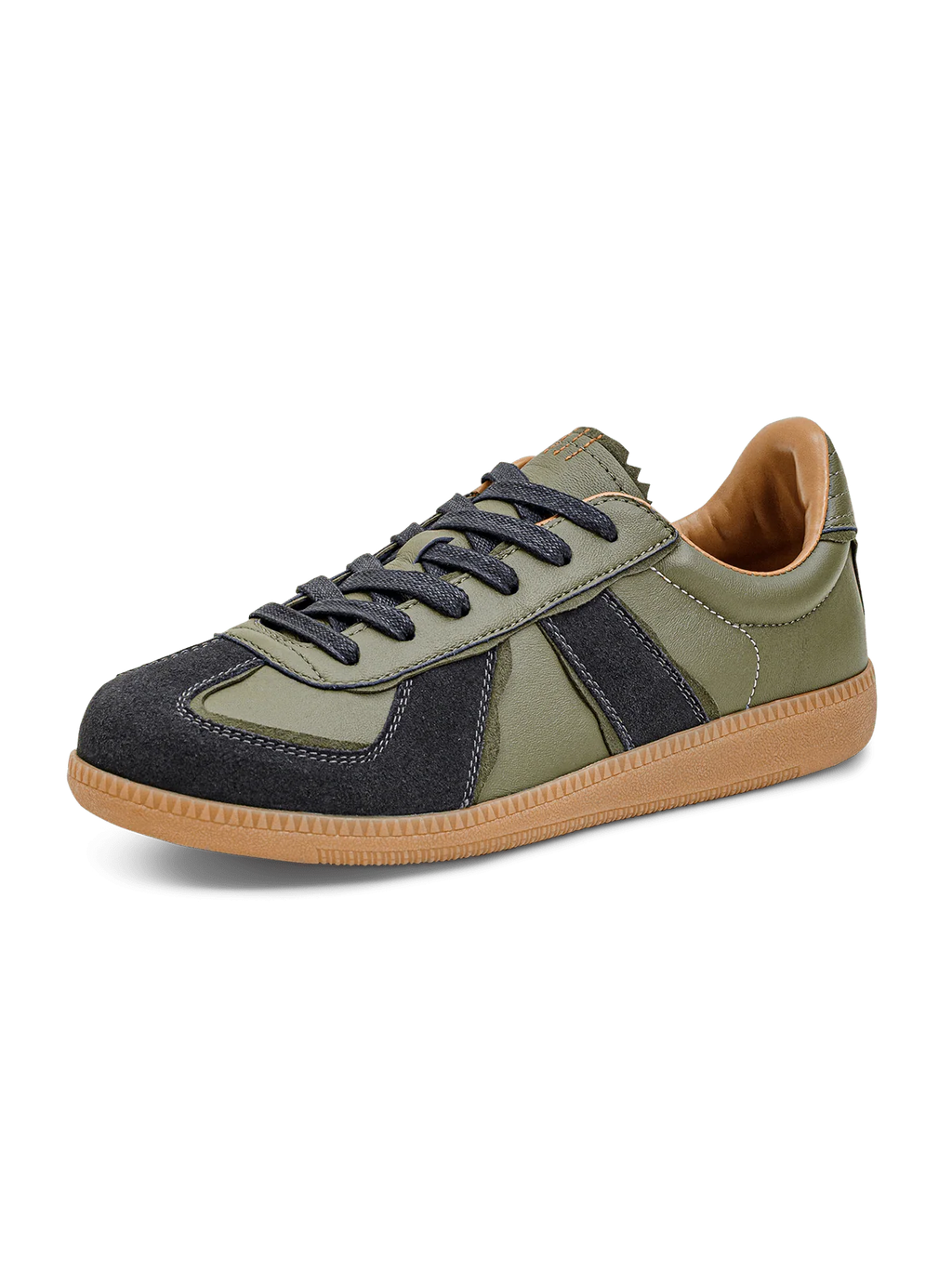 ハヤト オリーブ トレーナー スニーカー