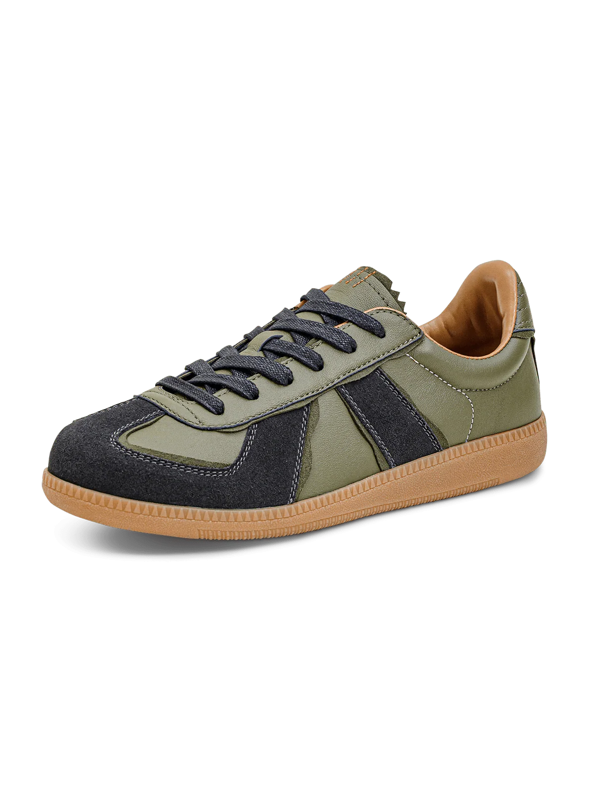 ハヤト オリーブ トレーナー スニーカー