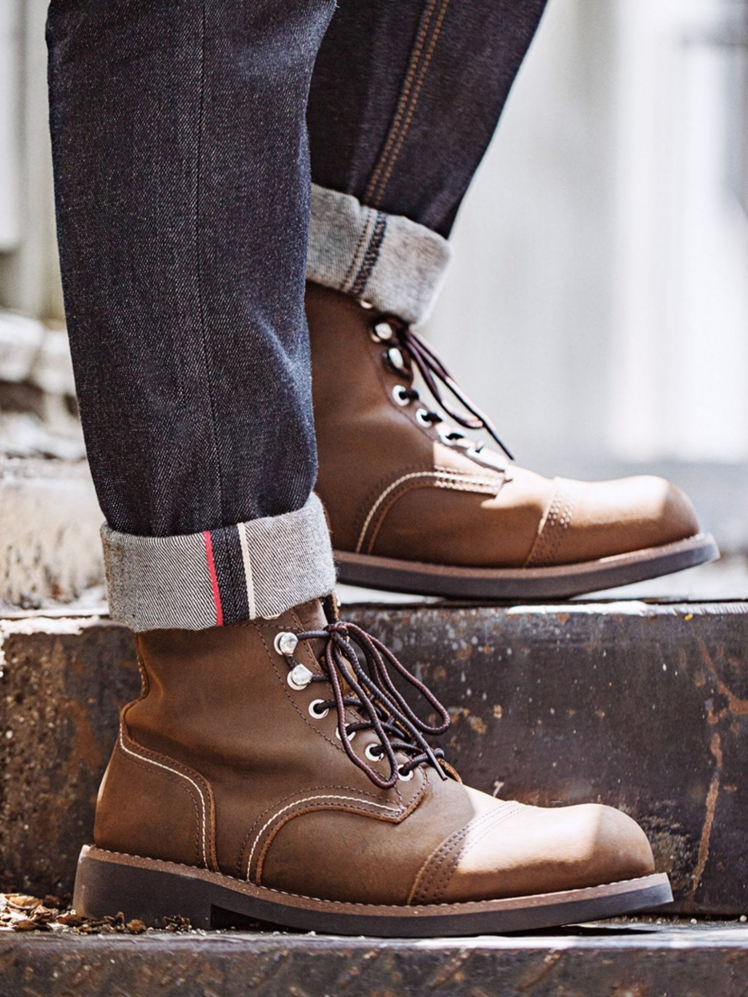 タツオ クラシック レザーブーツ