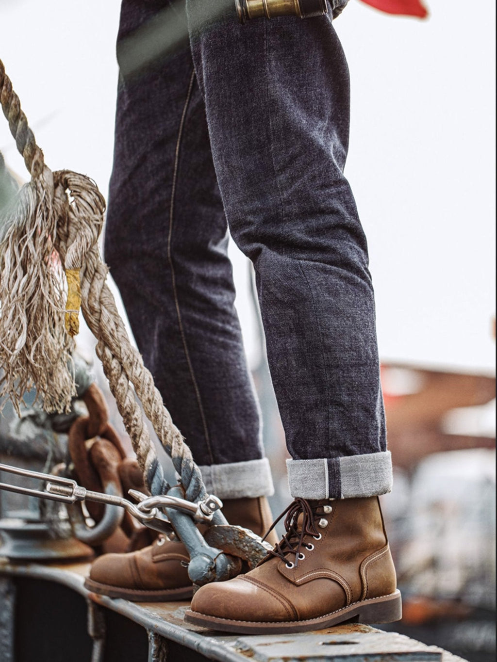 タツオ クラシック レザーブーツ