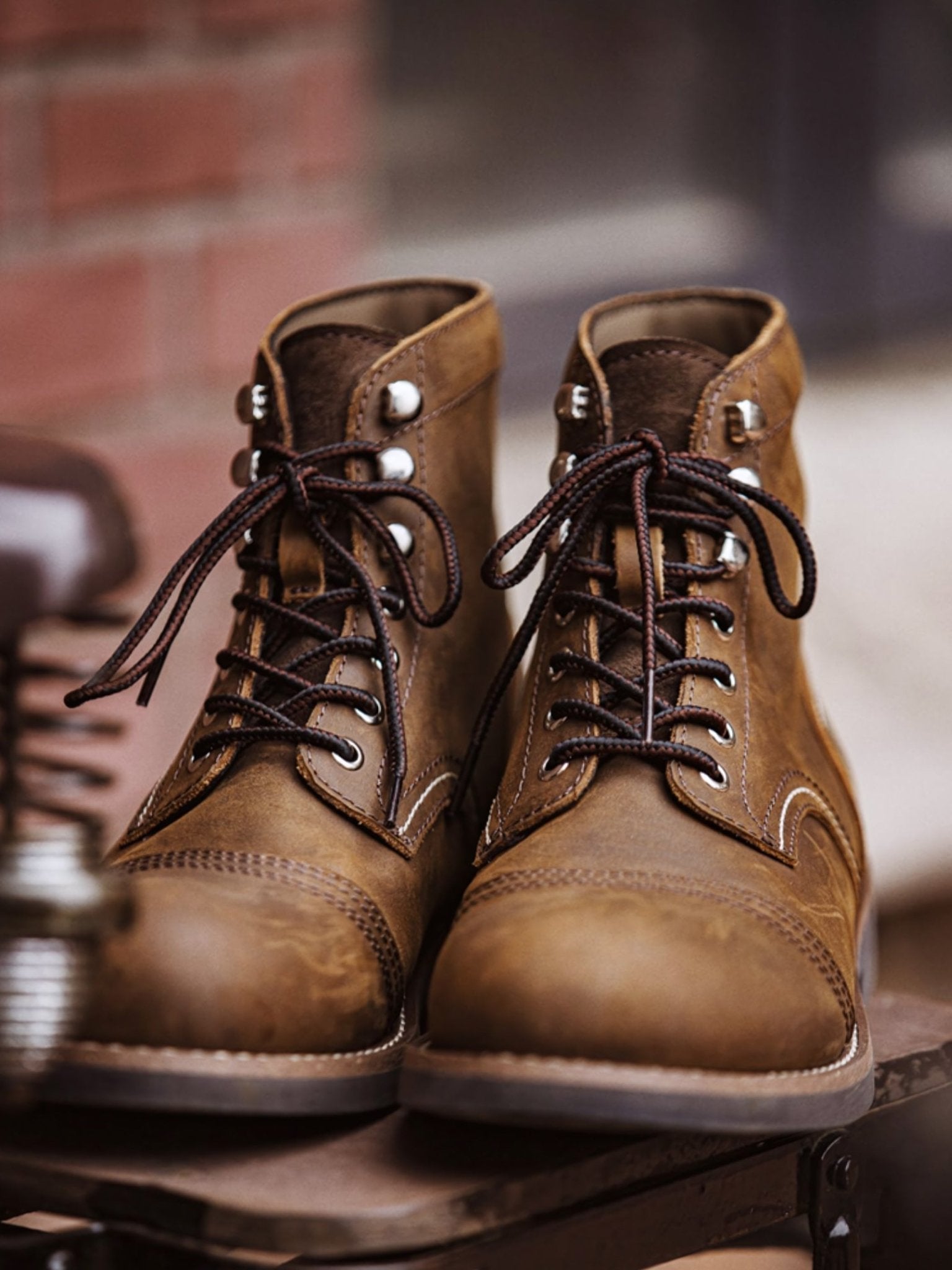 タツオ クラシック レザーブーツ