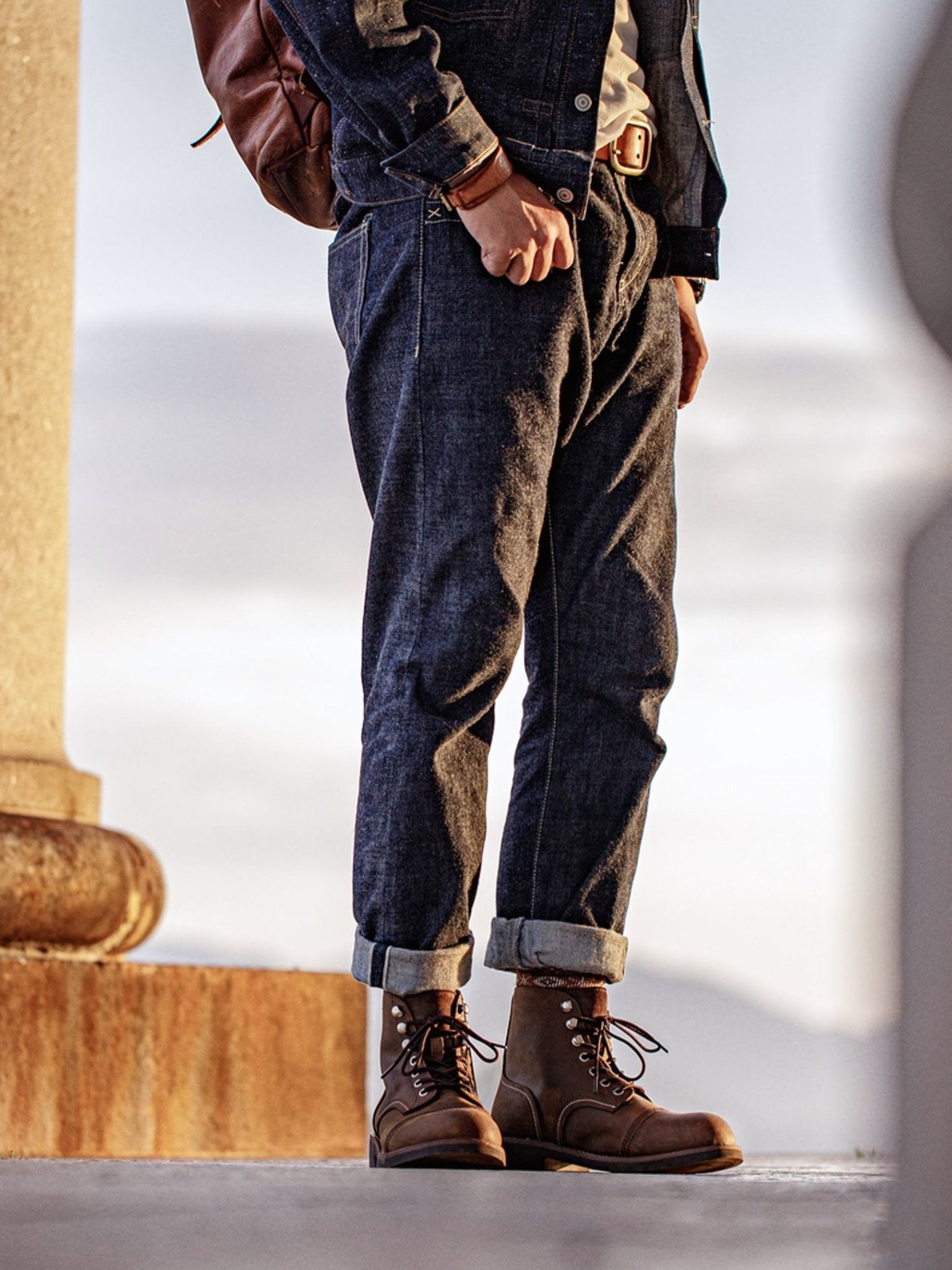 タツオ クラシック レザーブーツ