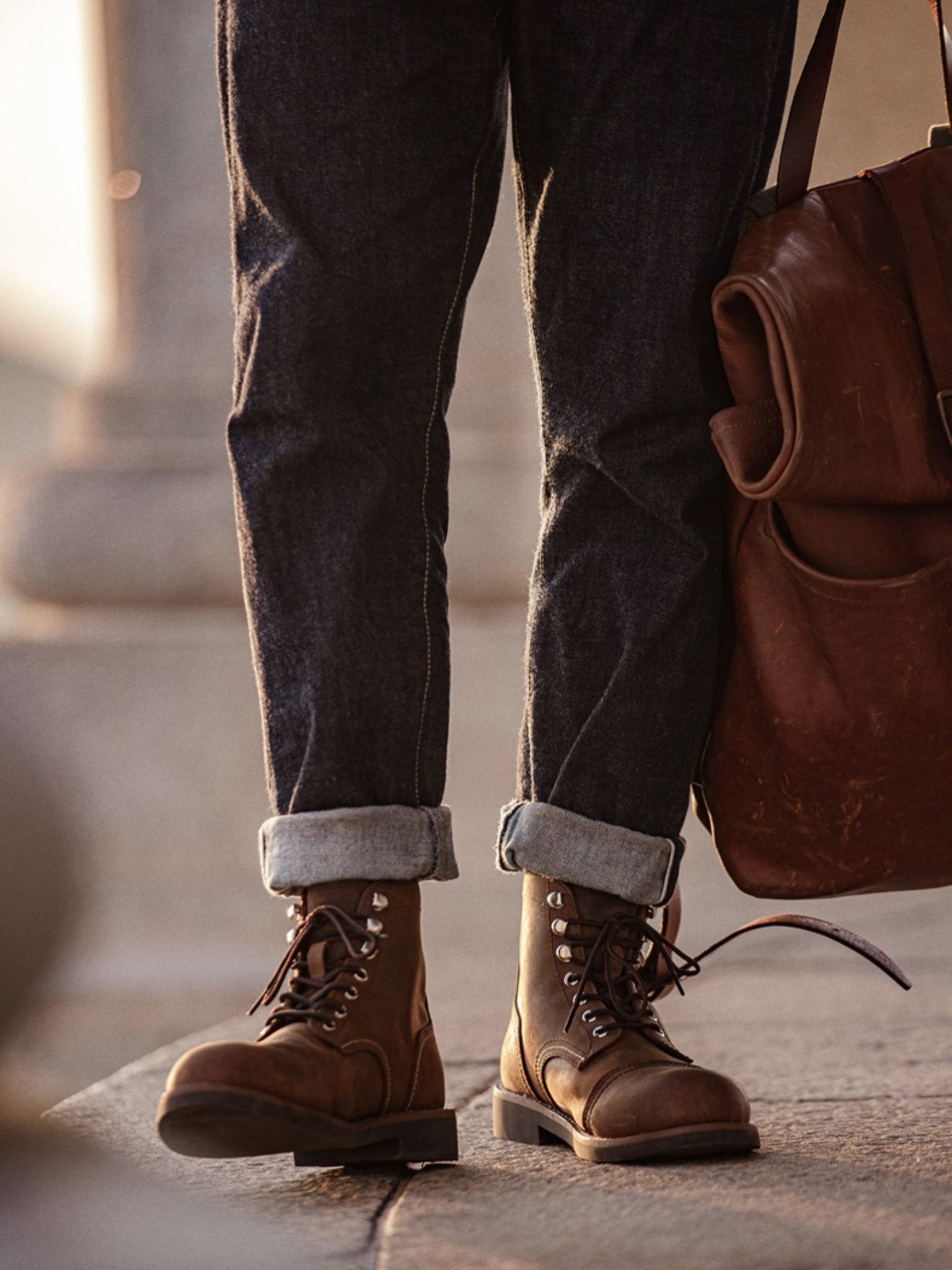 タツオ クラシック レザーブーツ