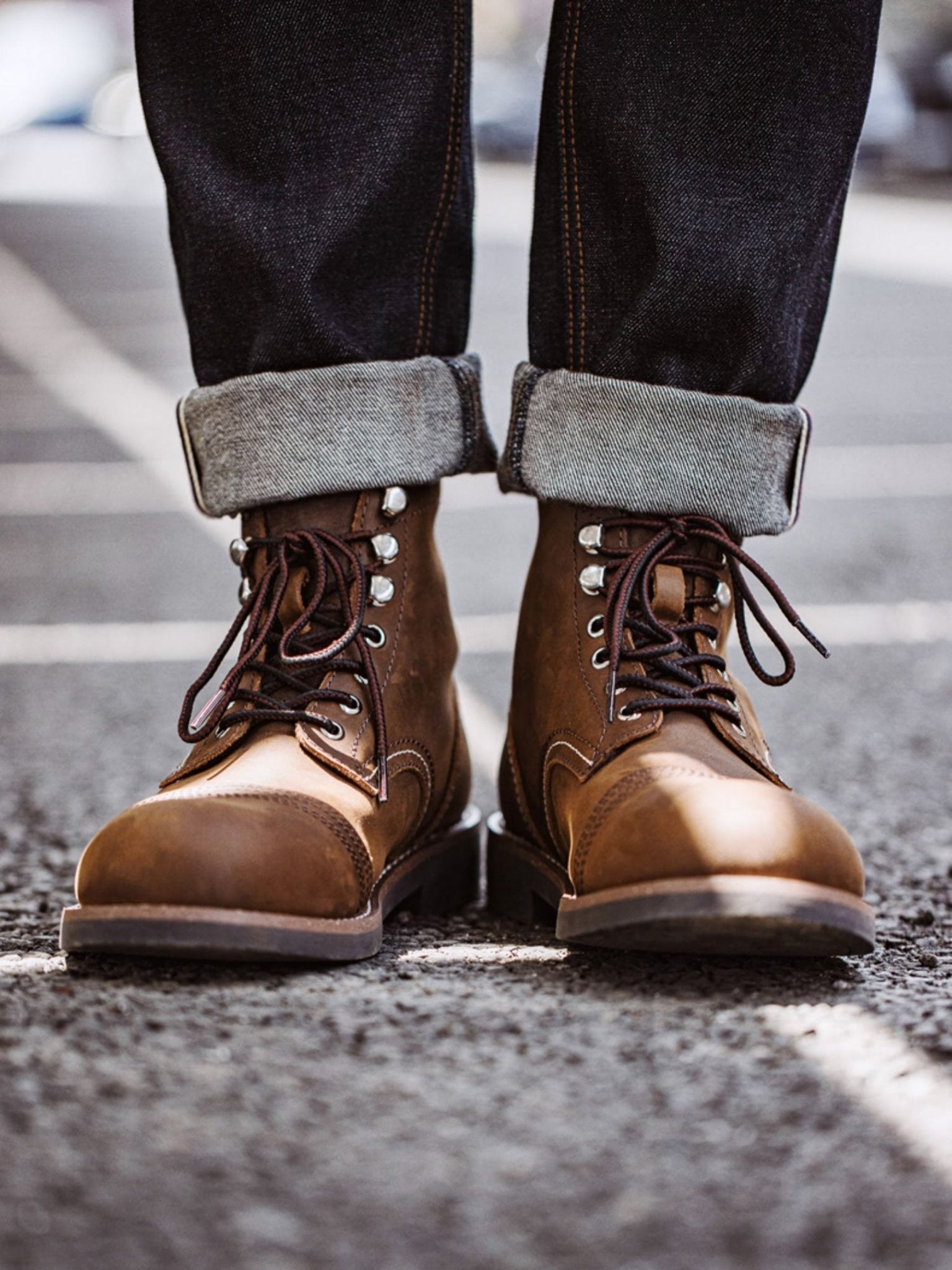 タツオ クラシック レザーブーツ