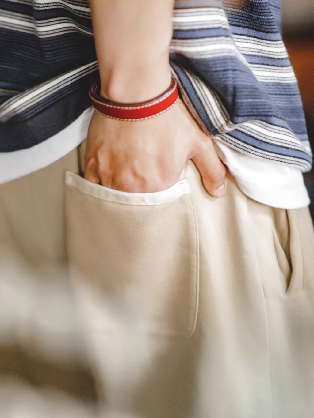 レン リラックス カーゴパンツ