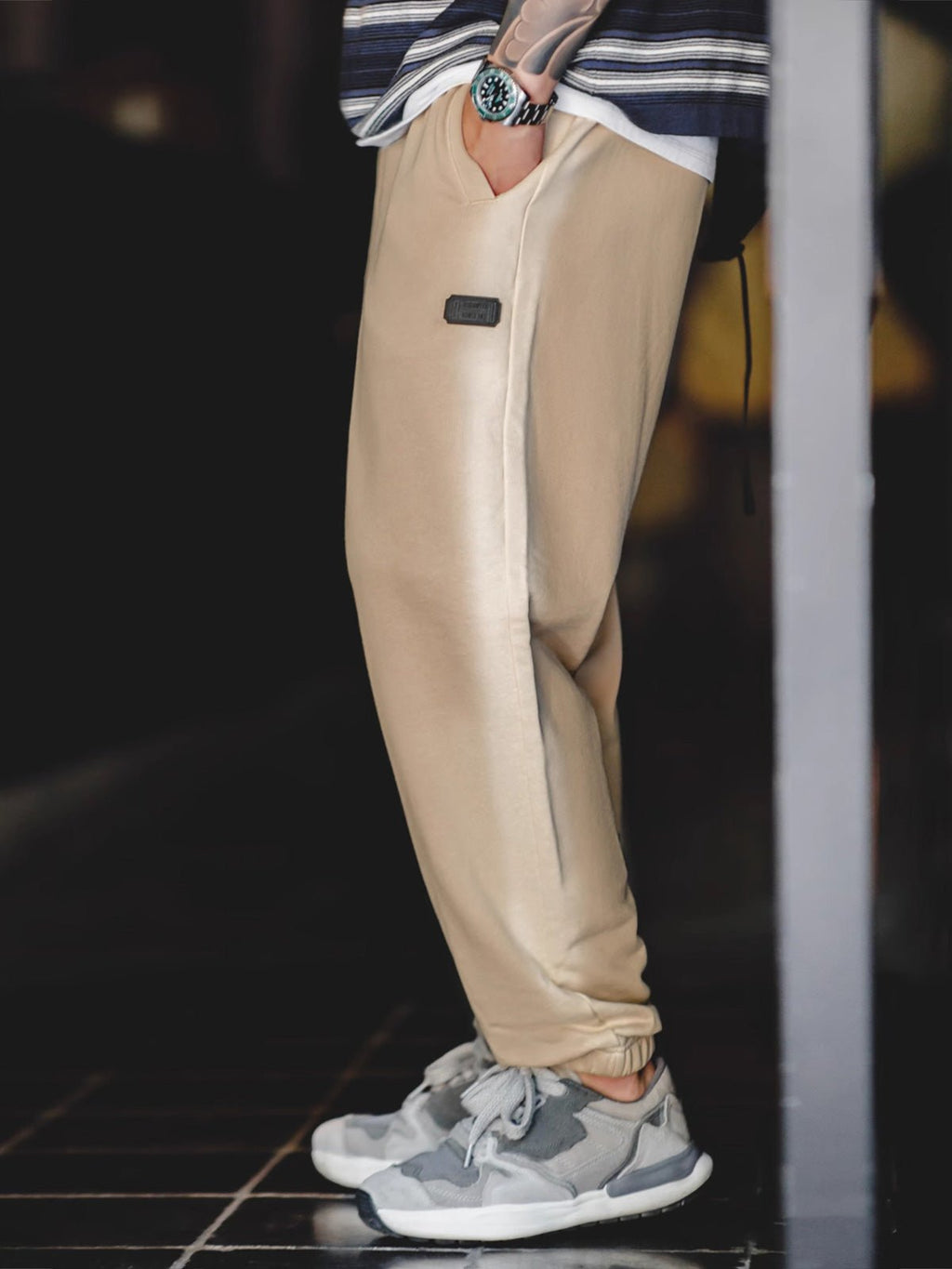 レン リラックス カーゴパンツ