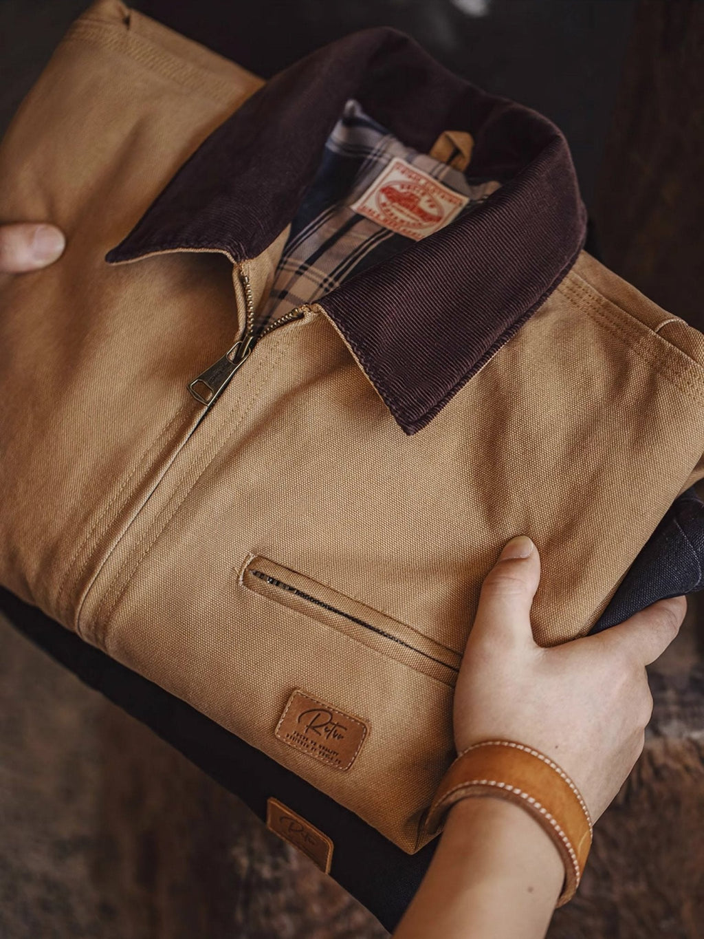 シンジ レトロキャンバス ジャケット