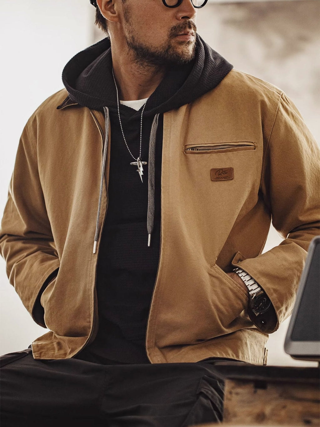 シンジ レトロキャンバス ジャケット