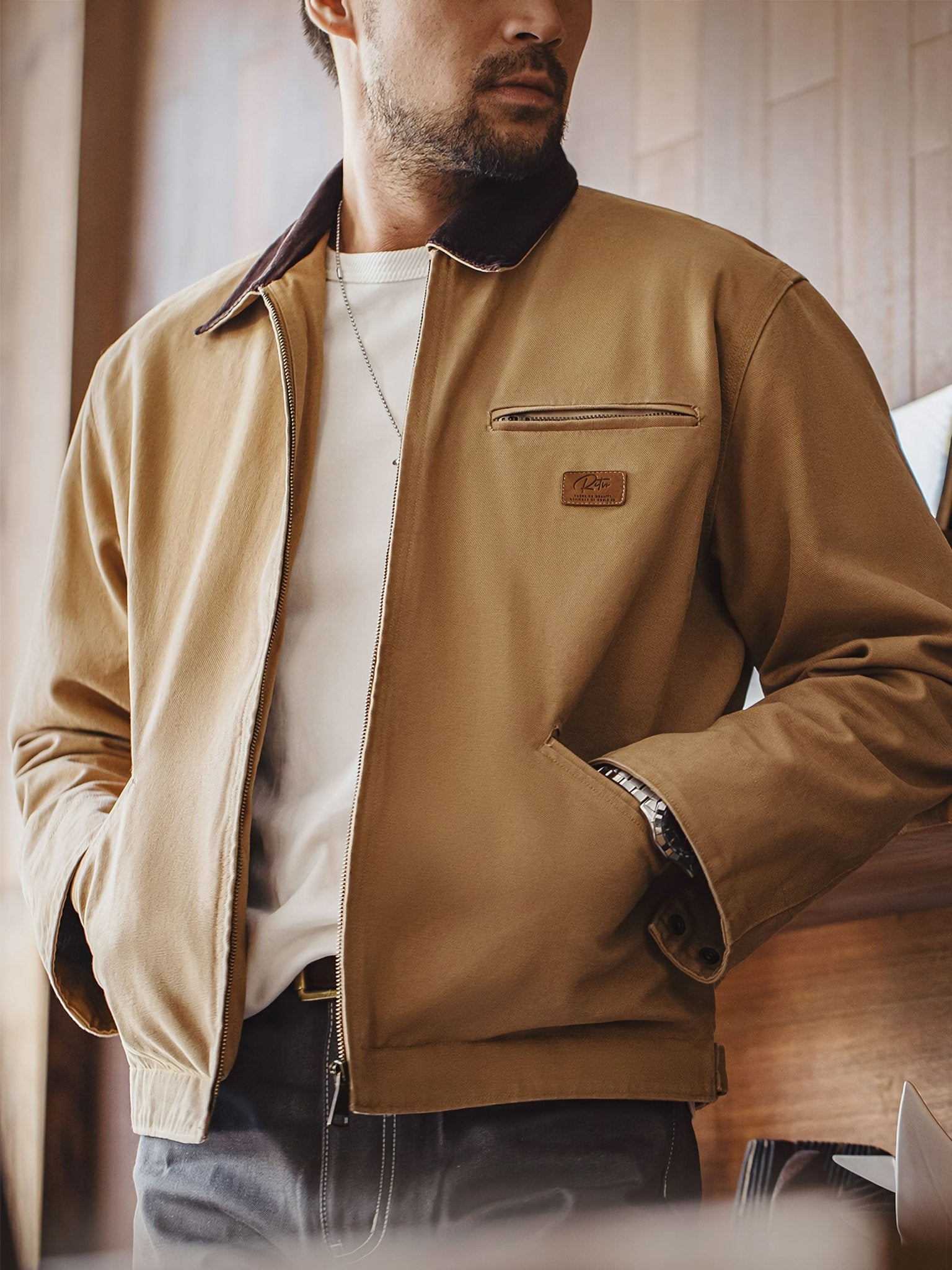 シンジ レトロキャンバス ジャケット