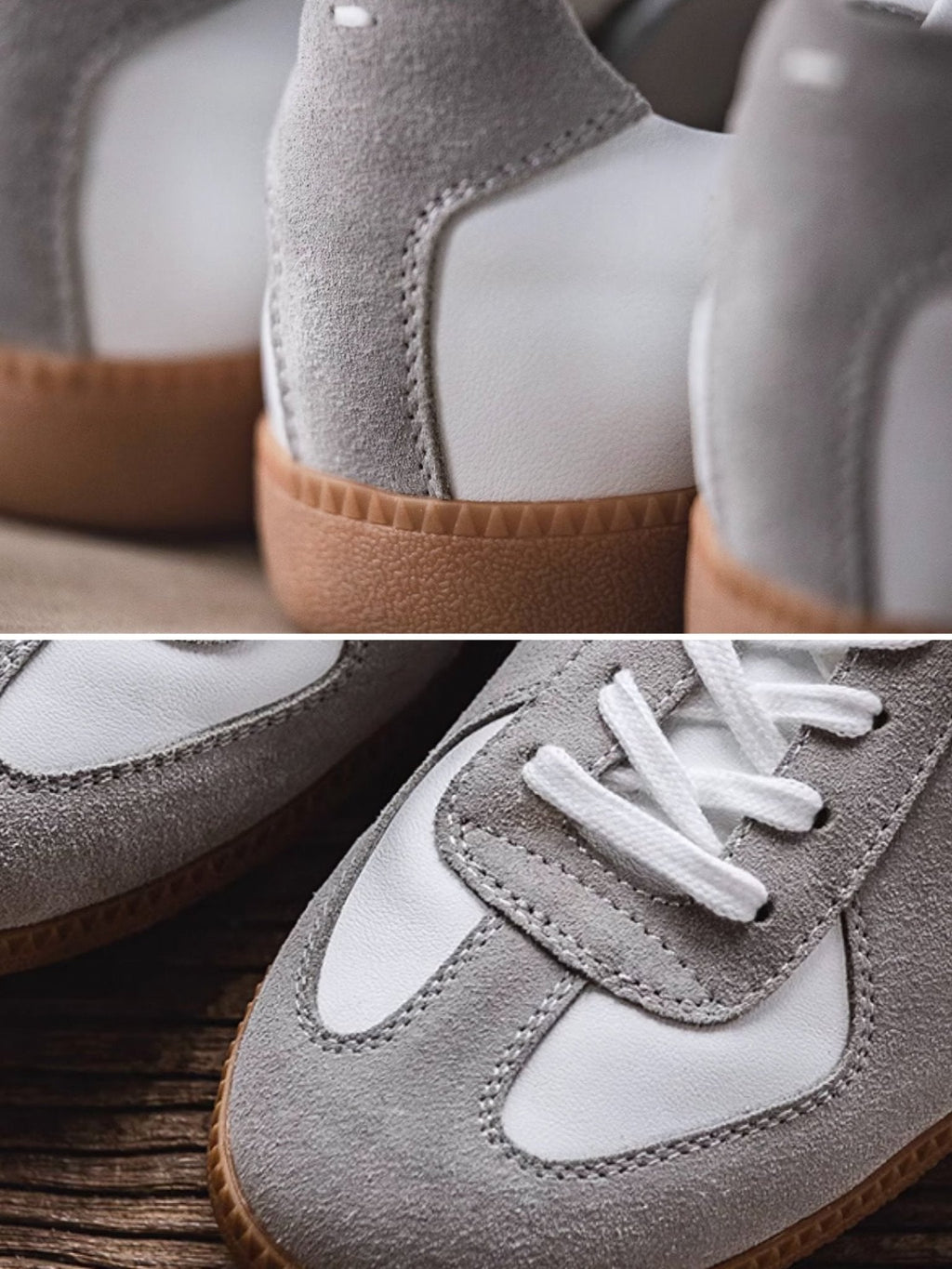 カズマ ホワイト トレーナー スニーカー