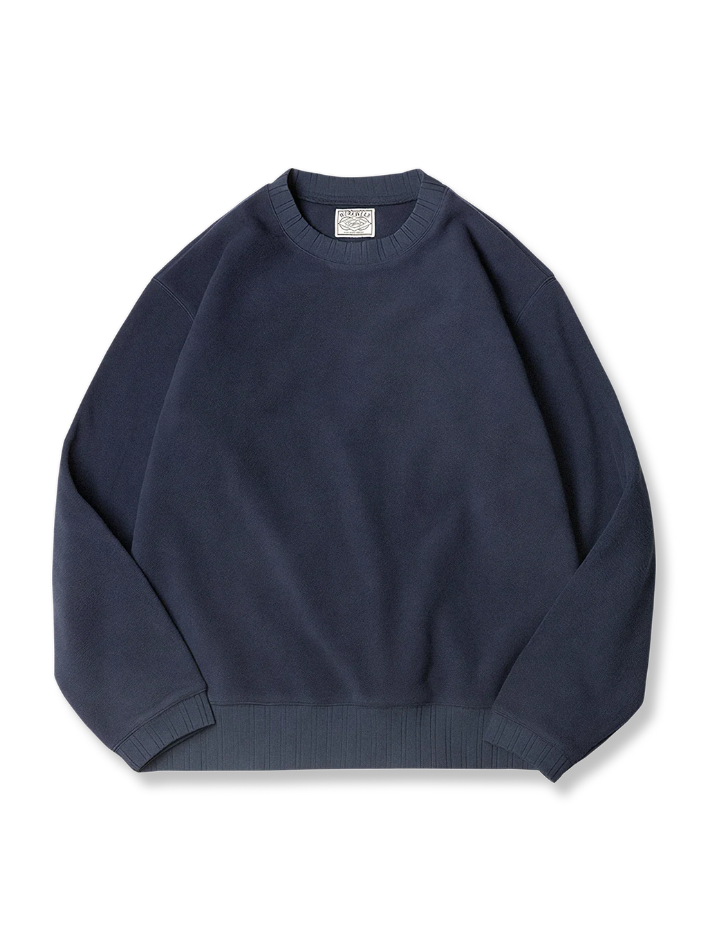 レン クルーネック フリーススウェット