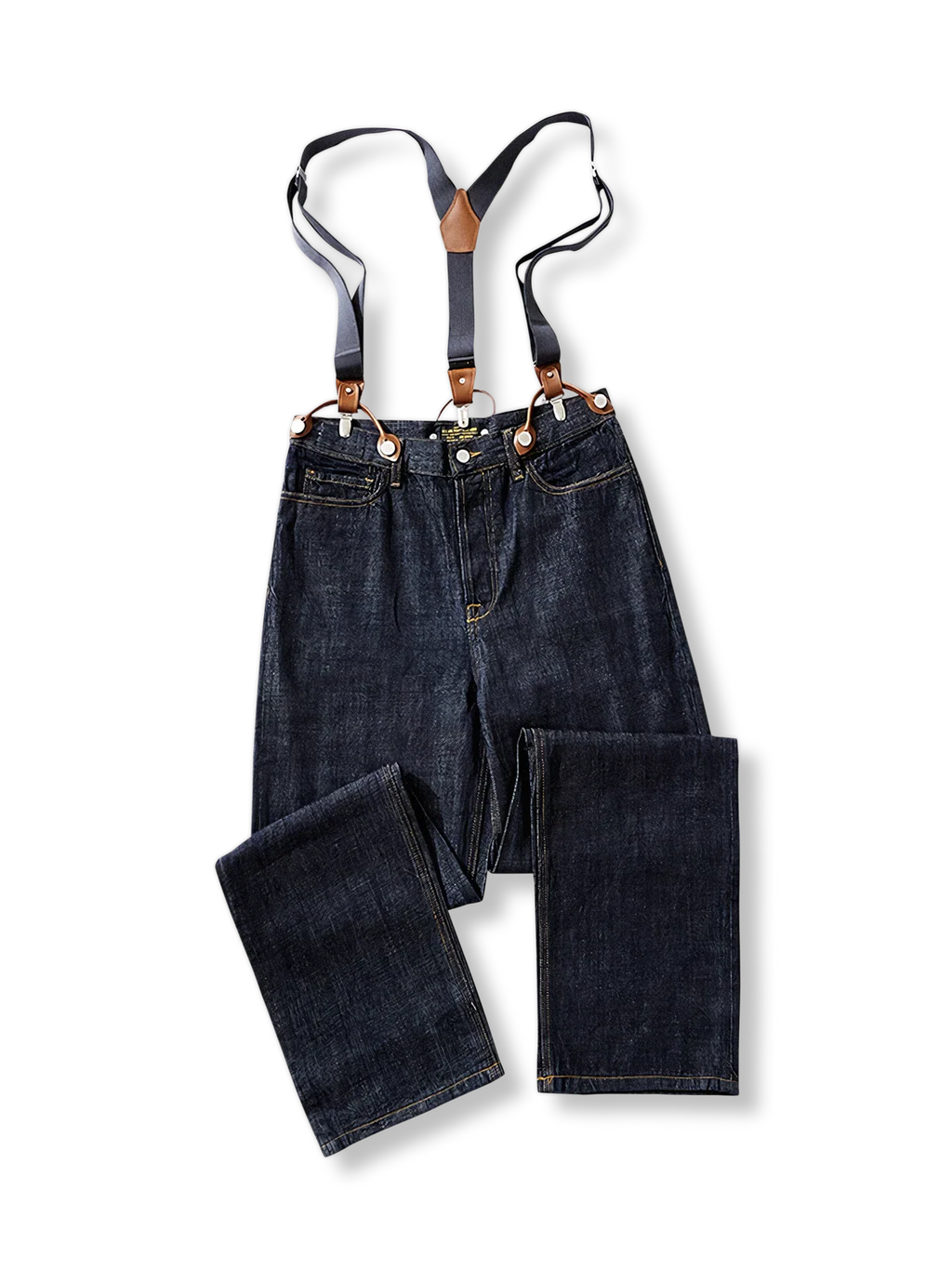 レンヴィンテージサスペンダーデニム