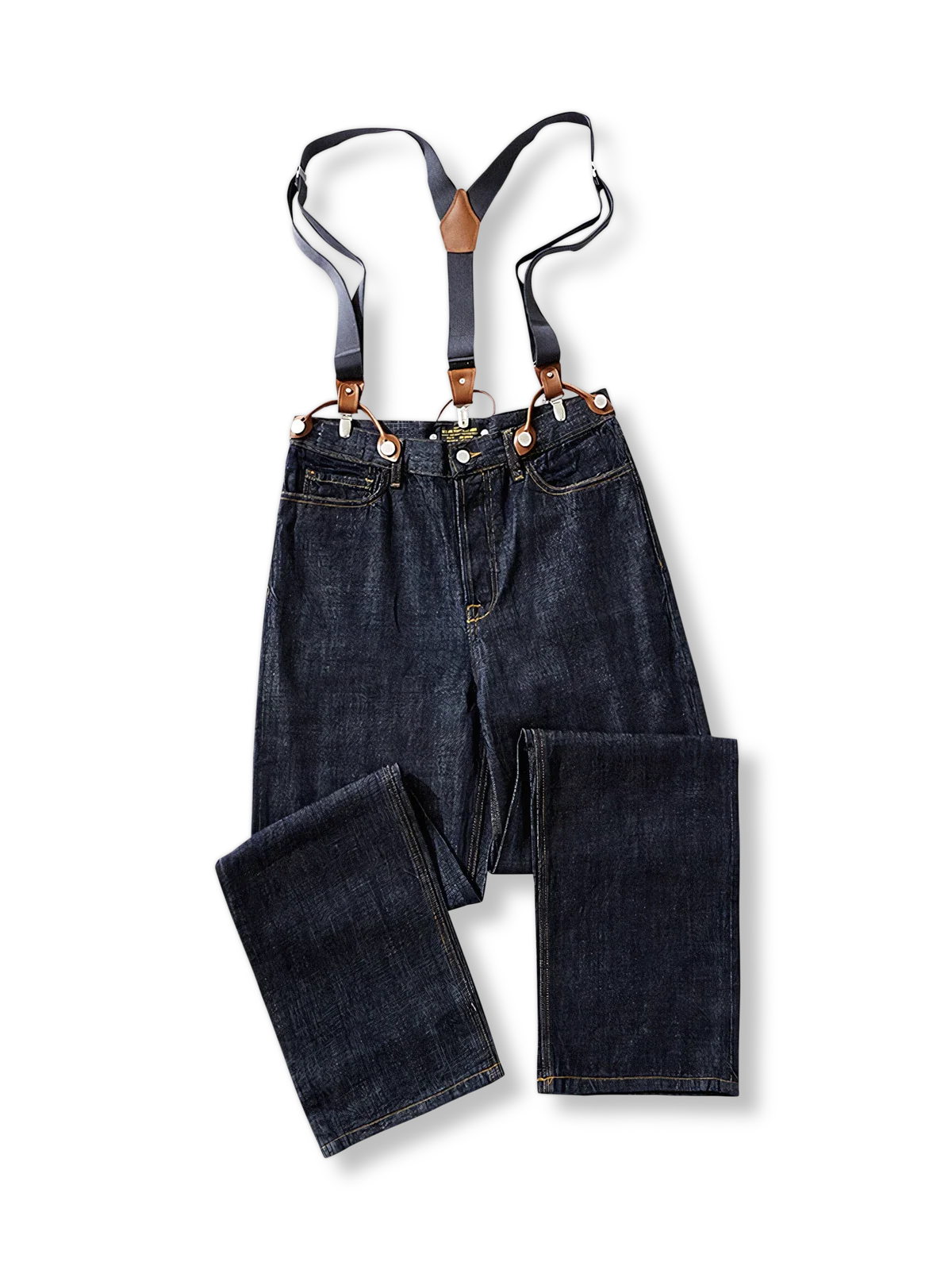 レンヴィンテージサスペンダーデニム