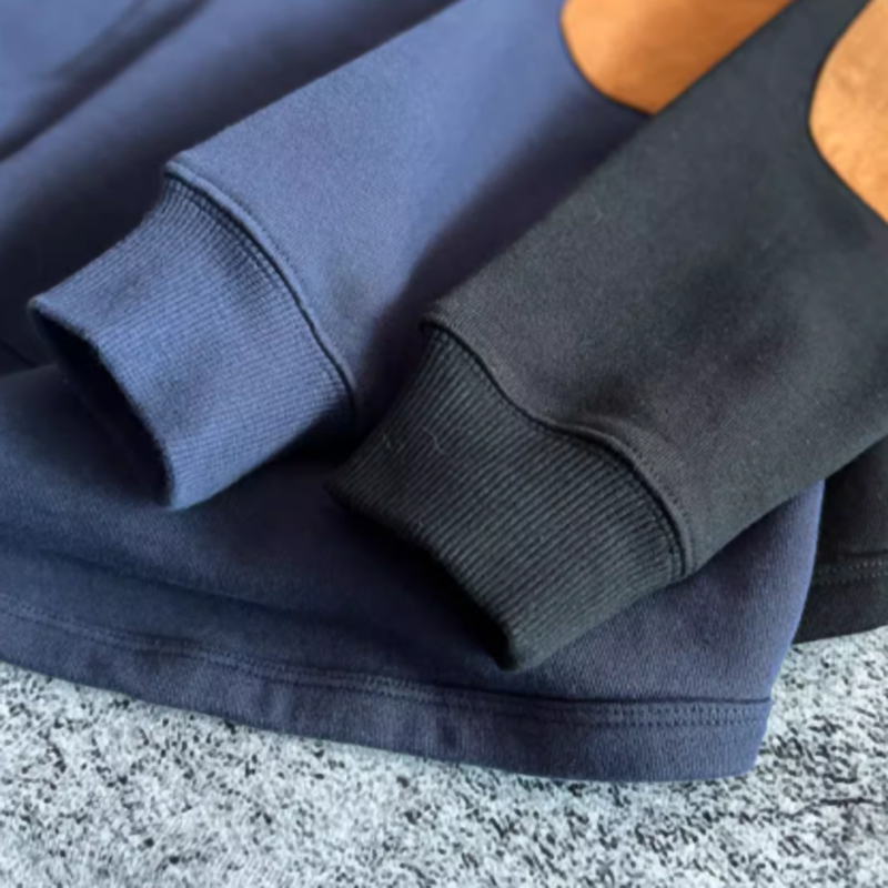 ソウ マークパッチ クルーネックスウェット