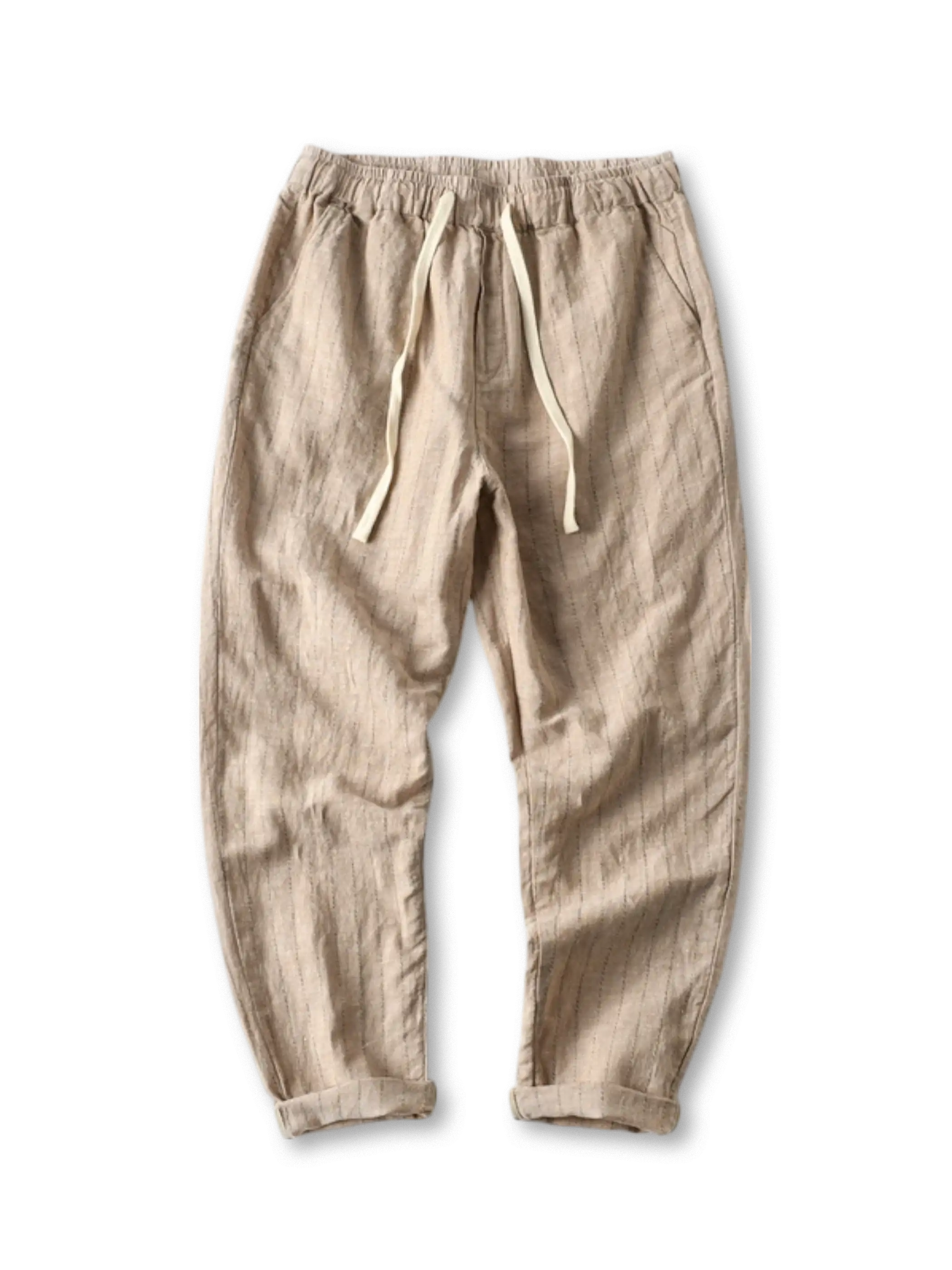 チノストライプリラックスパンツ