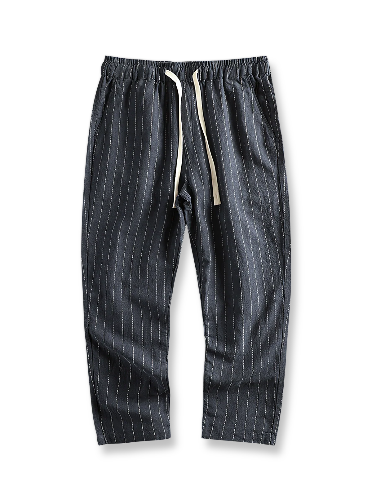 チノストライプリラックスパンツ