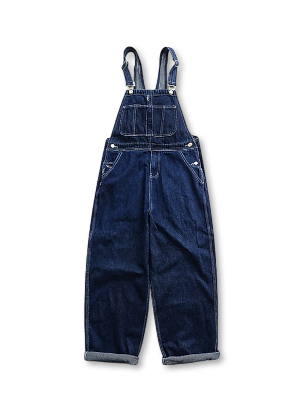 ソラ インディゴ デニムオーバーオール